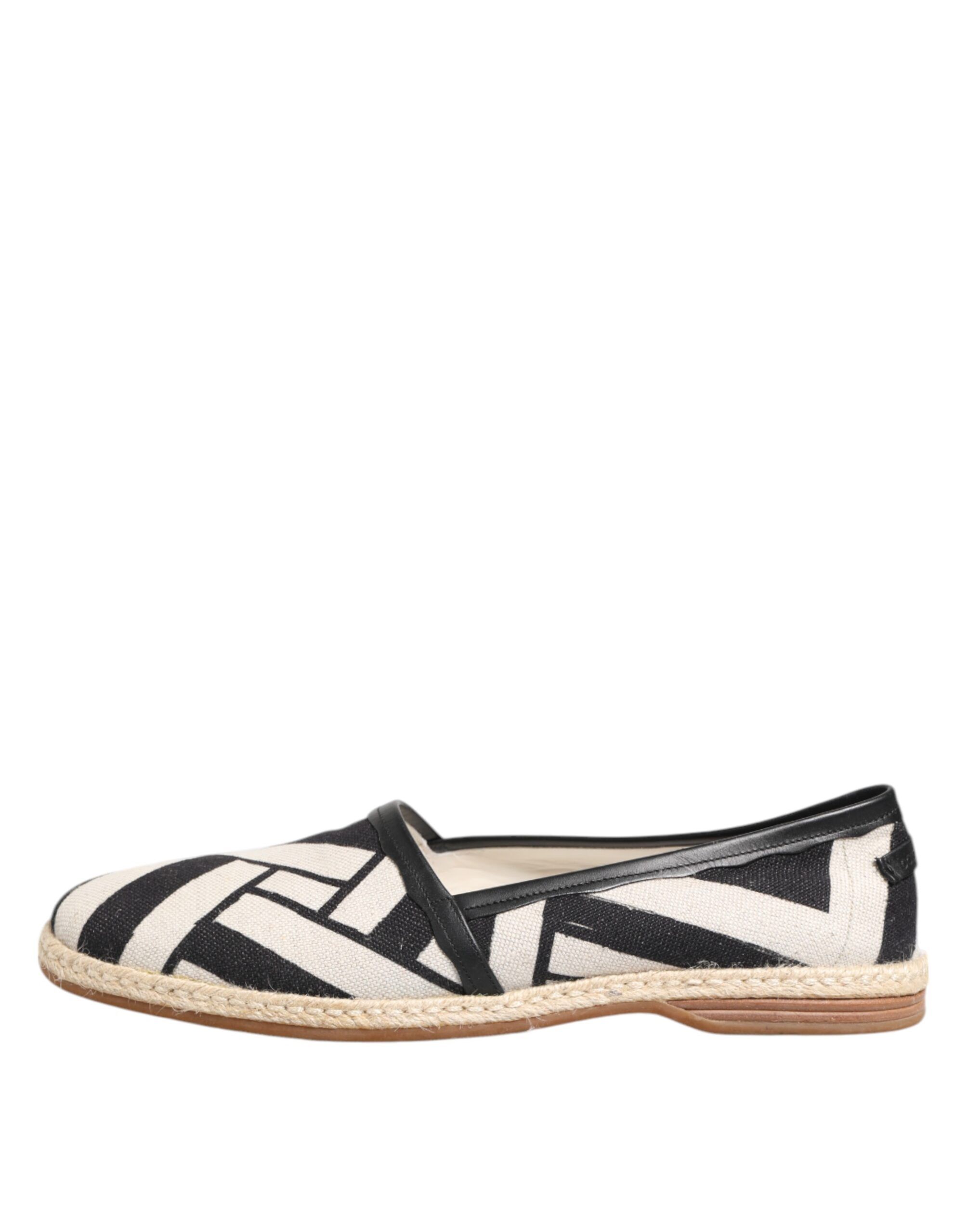 Stripes Flat Espadrille Men's Shoes (Pre-Owned) - Dolce & Gabbana - Modalova