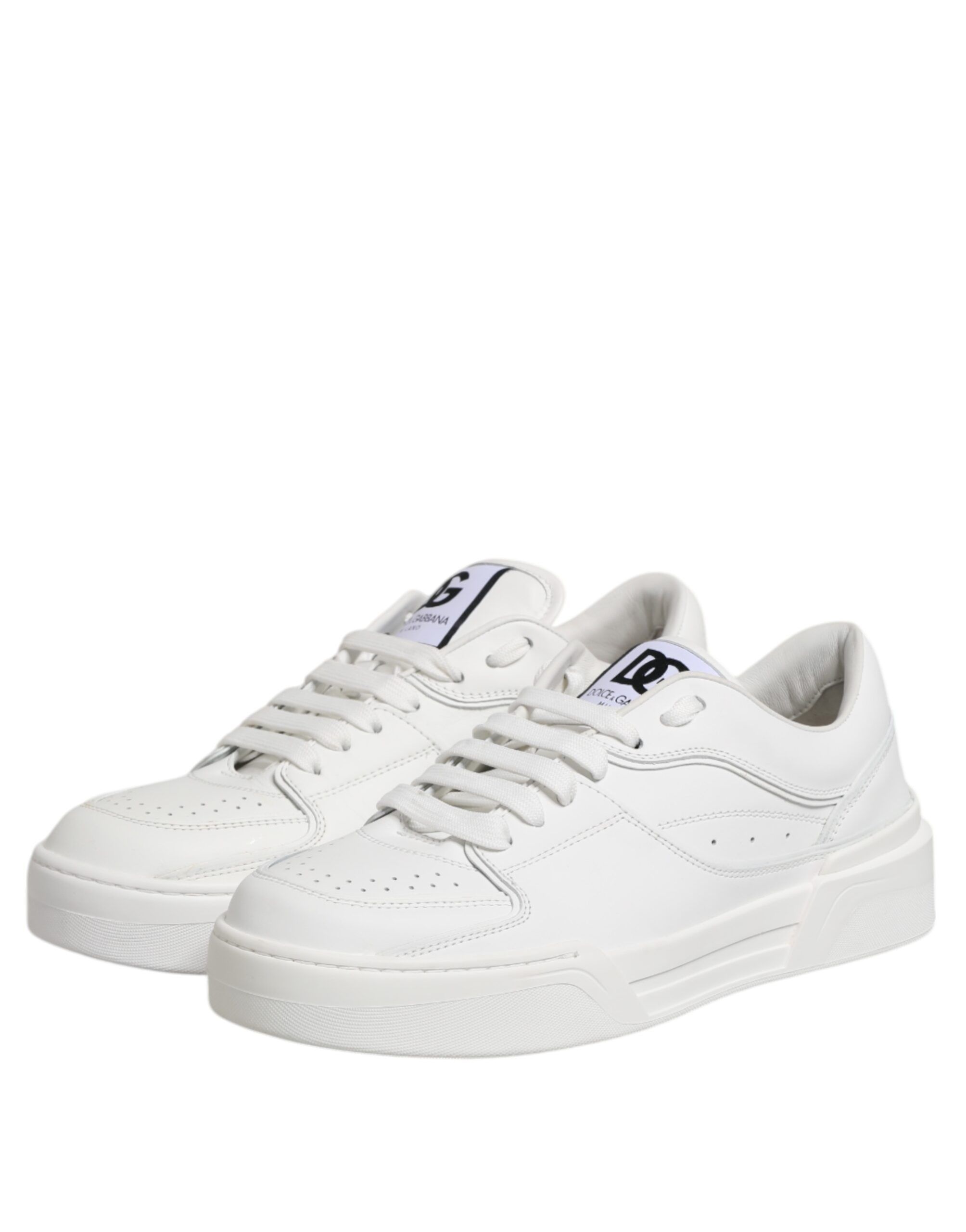 Miami Leather Low Top Sneakers Men's Shoes (Pre-Owned) - Dolce & Gabbana - Modalova
