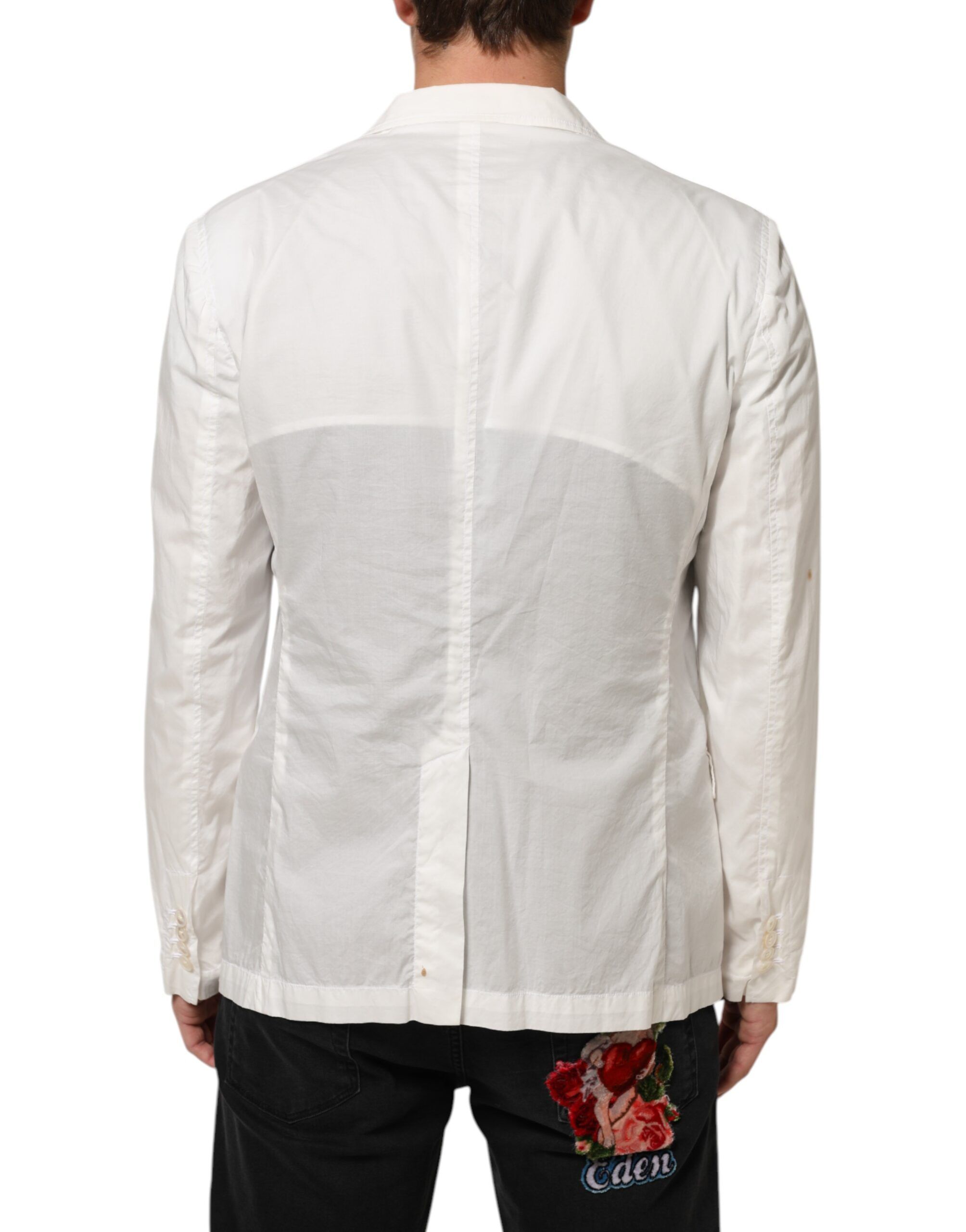 Cotton 1 Button Men Suit Men's Blazer (Pre-Owned) - Dolce & Gabbana - Modalova
