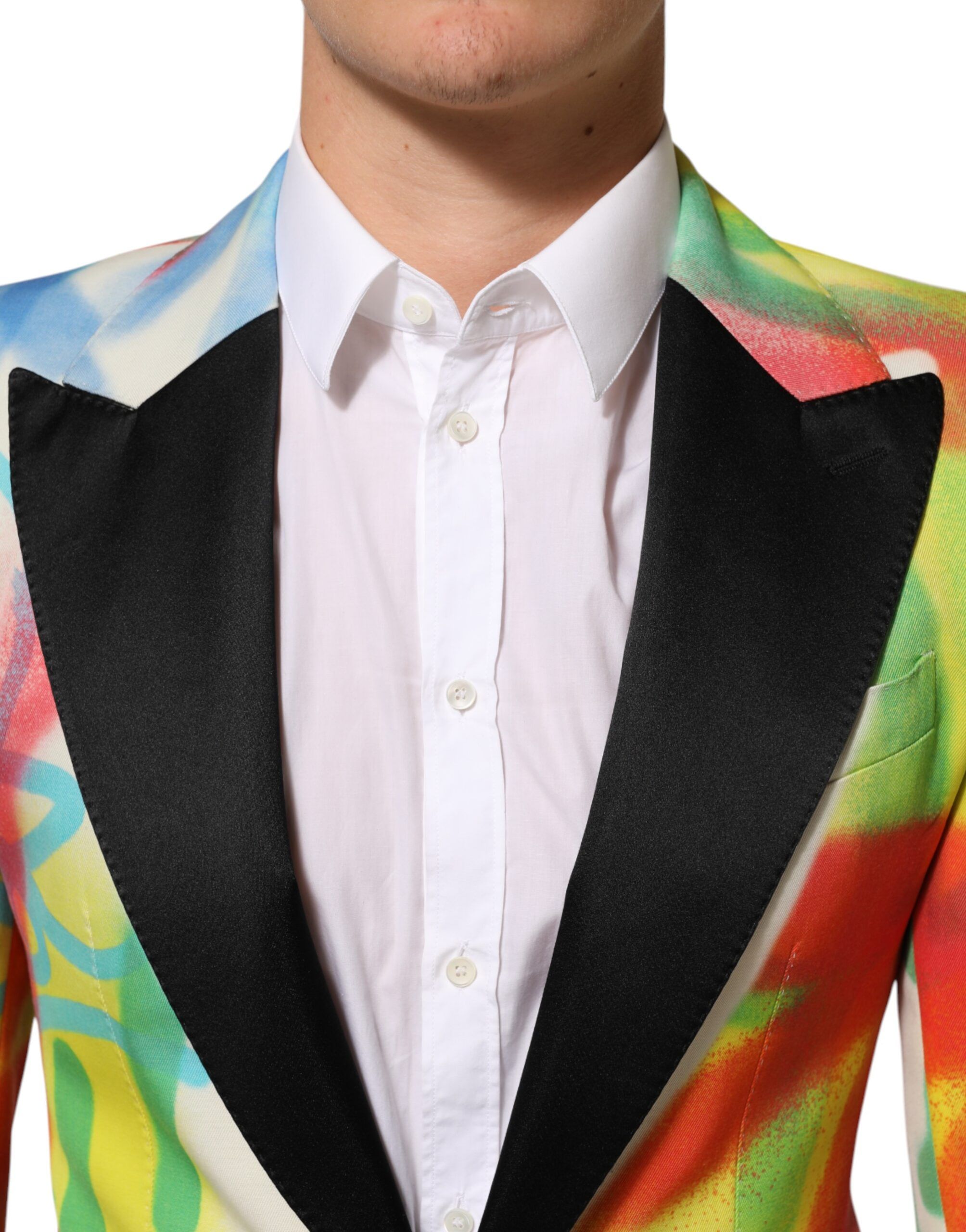 Graffiti SICILIA 1 Button Men Suit Men's Blazer - Dolce & Gabbana - Modalova