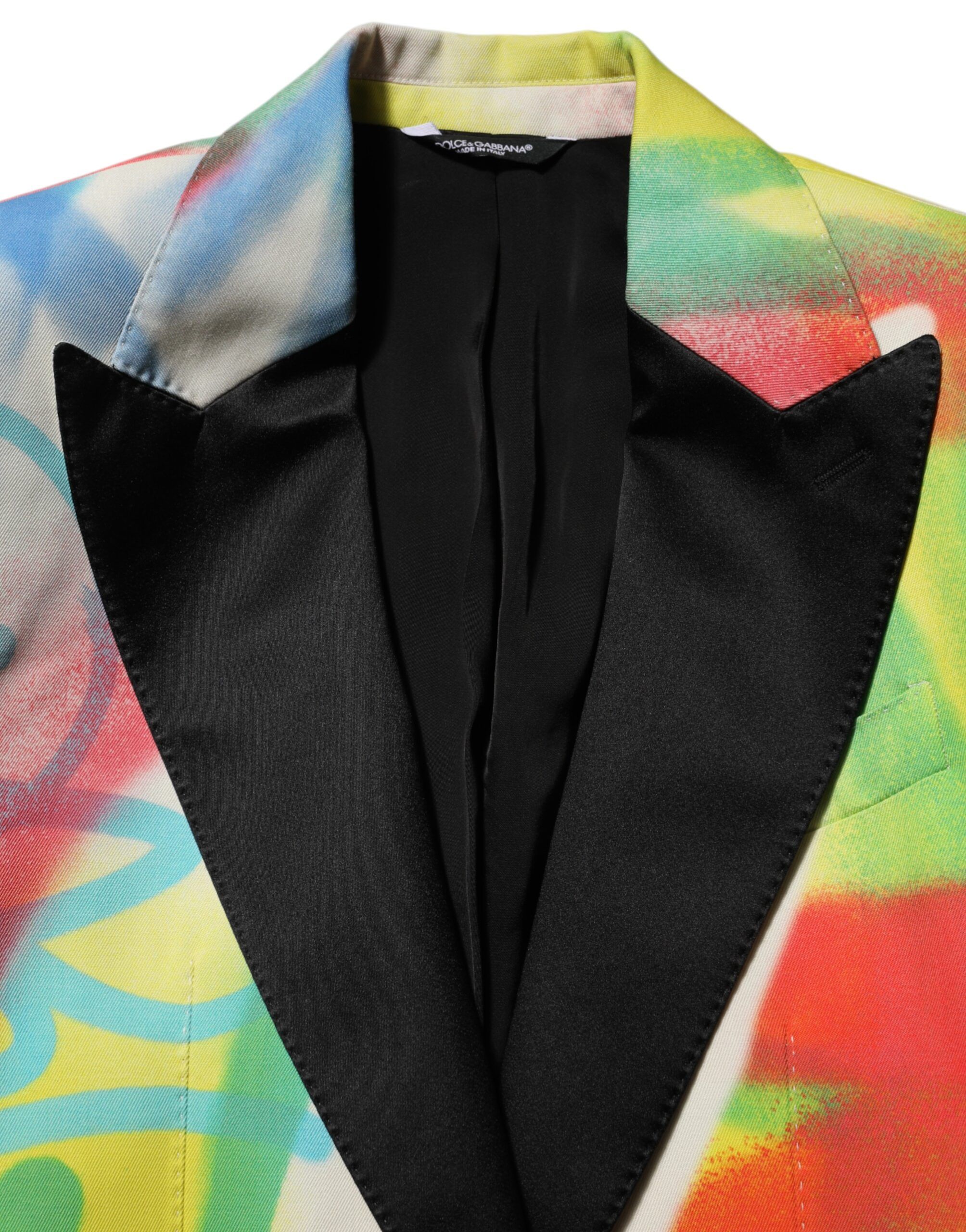 Graffiti SICILIA 1 Button Men Suit Men's Blazer - Dolce & Gabbana - Modalova