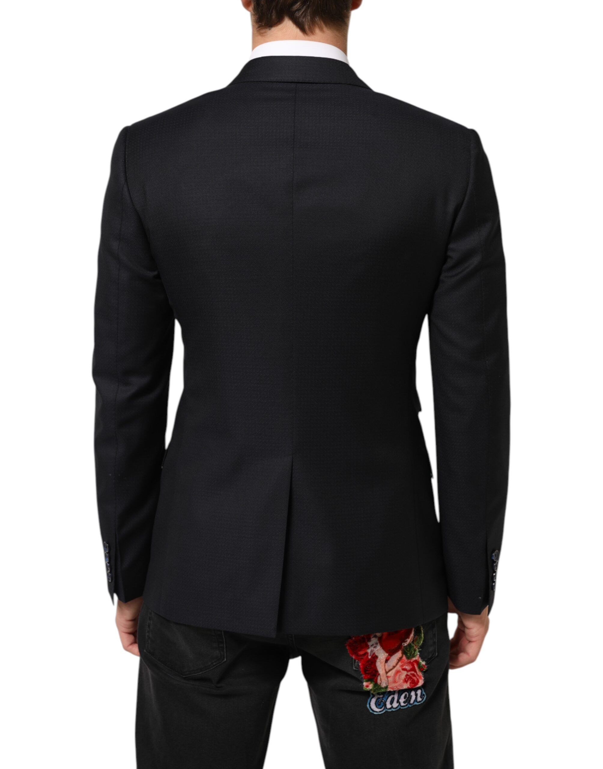 Wool NAPOLI 2 Button Men Suit Men's Blazer - Dolce & Gabbana - Modalova