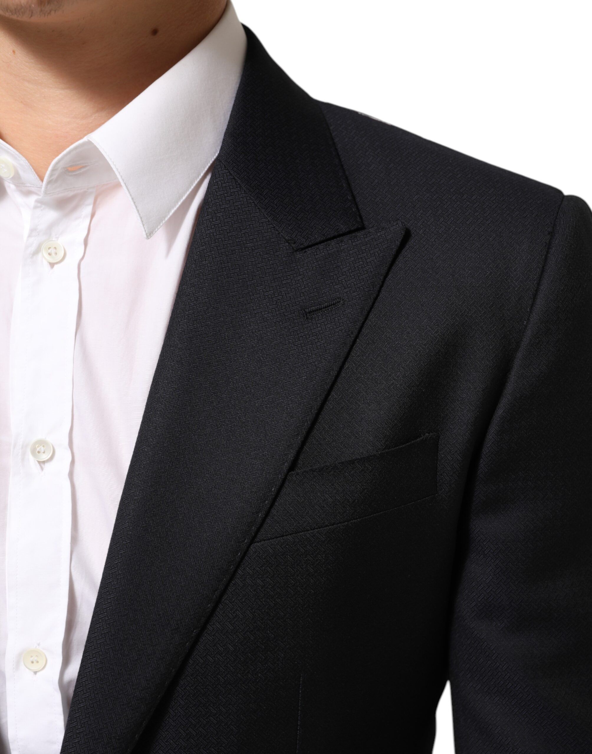 Wool NAPOLI 2 Button Men Suit Men's Blazer - Dolce & Gabbana - Modalova