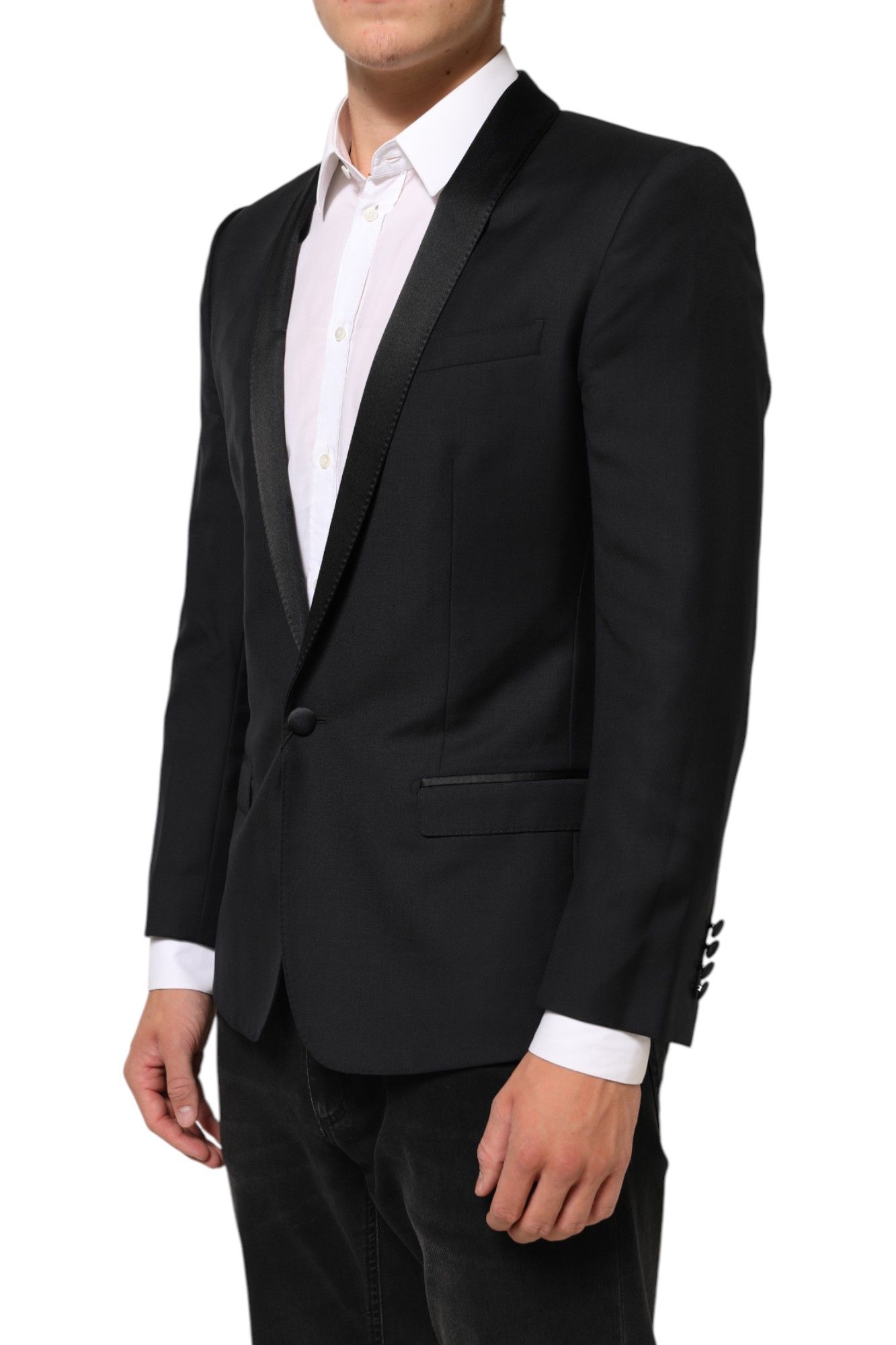 GOLD 1 Button Suit Jacket Men Men's Blazer - Dolce & Gabbana - Modalova