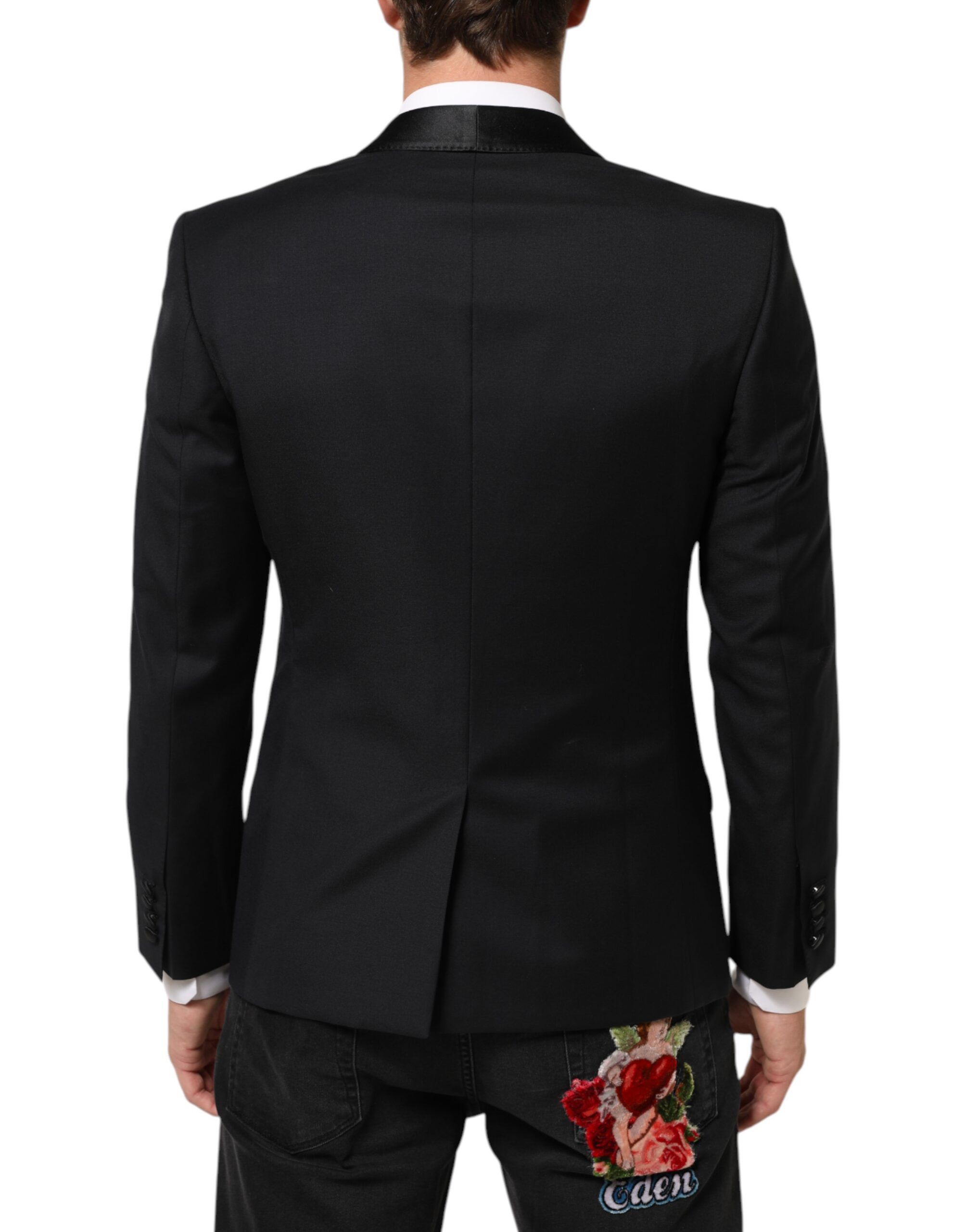 GOLD 1 Button Suit Jacket Men Men's Blazer - Dolce & Gabbana - Modalova