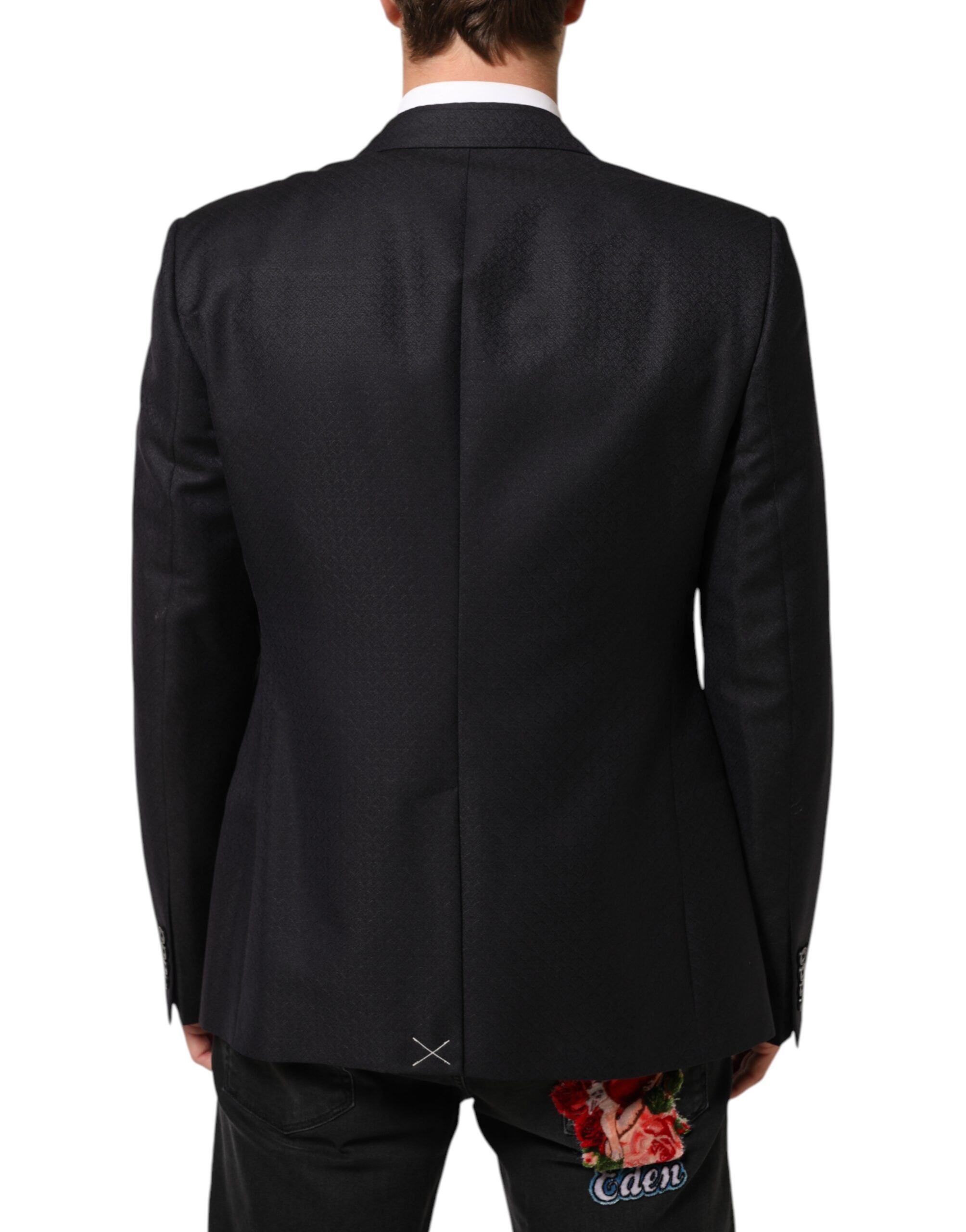 Wool 2 Buttons Suit Jacket Men Men's Blazer - Dolce & Gabbana - Modalova