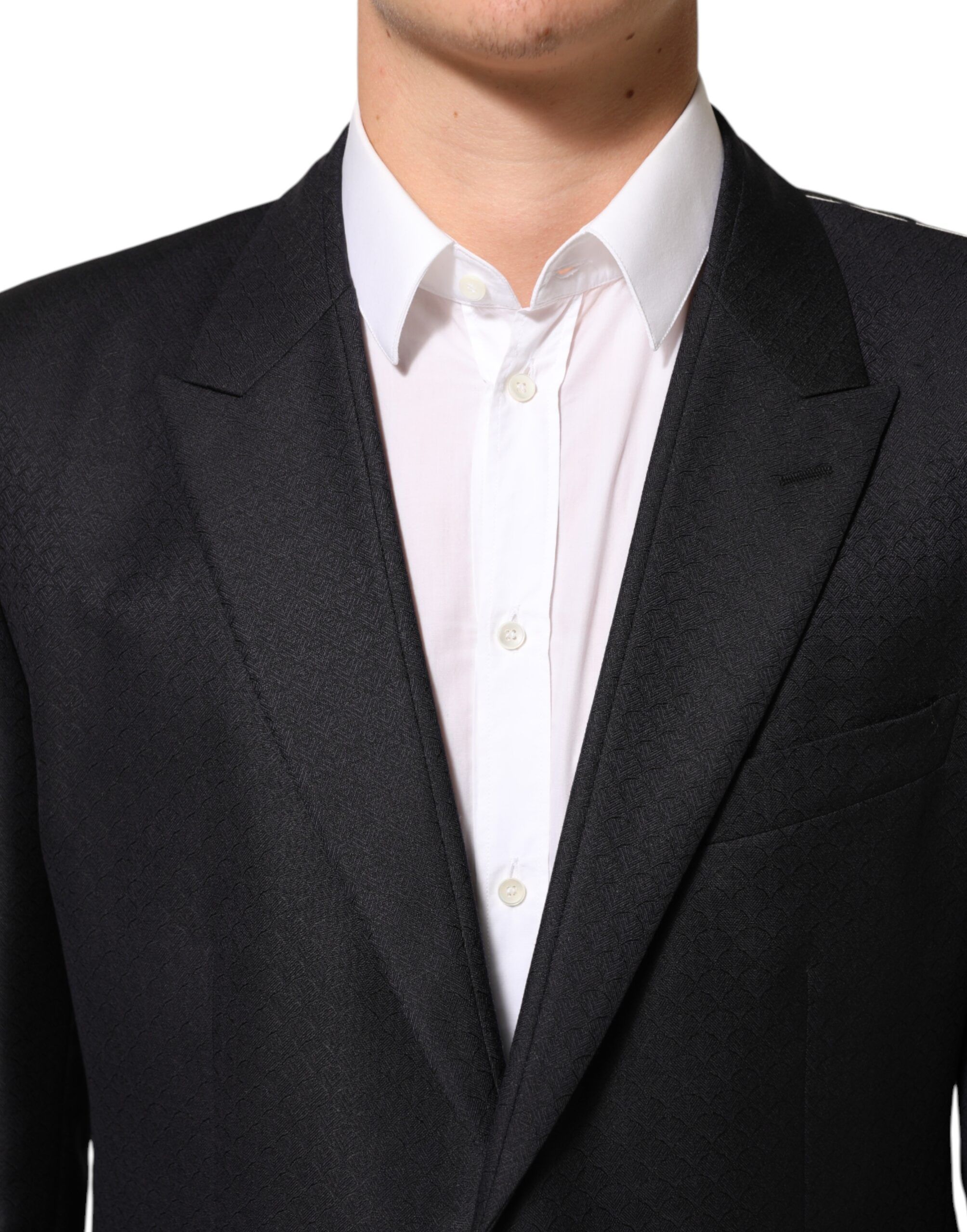 Wool 2 Buttons Suit Jacket Men Men's Blazer - Dolce & Gabbana - Modalova