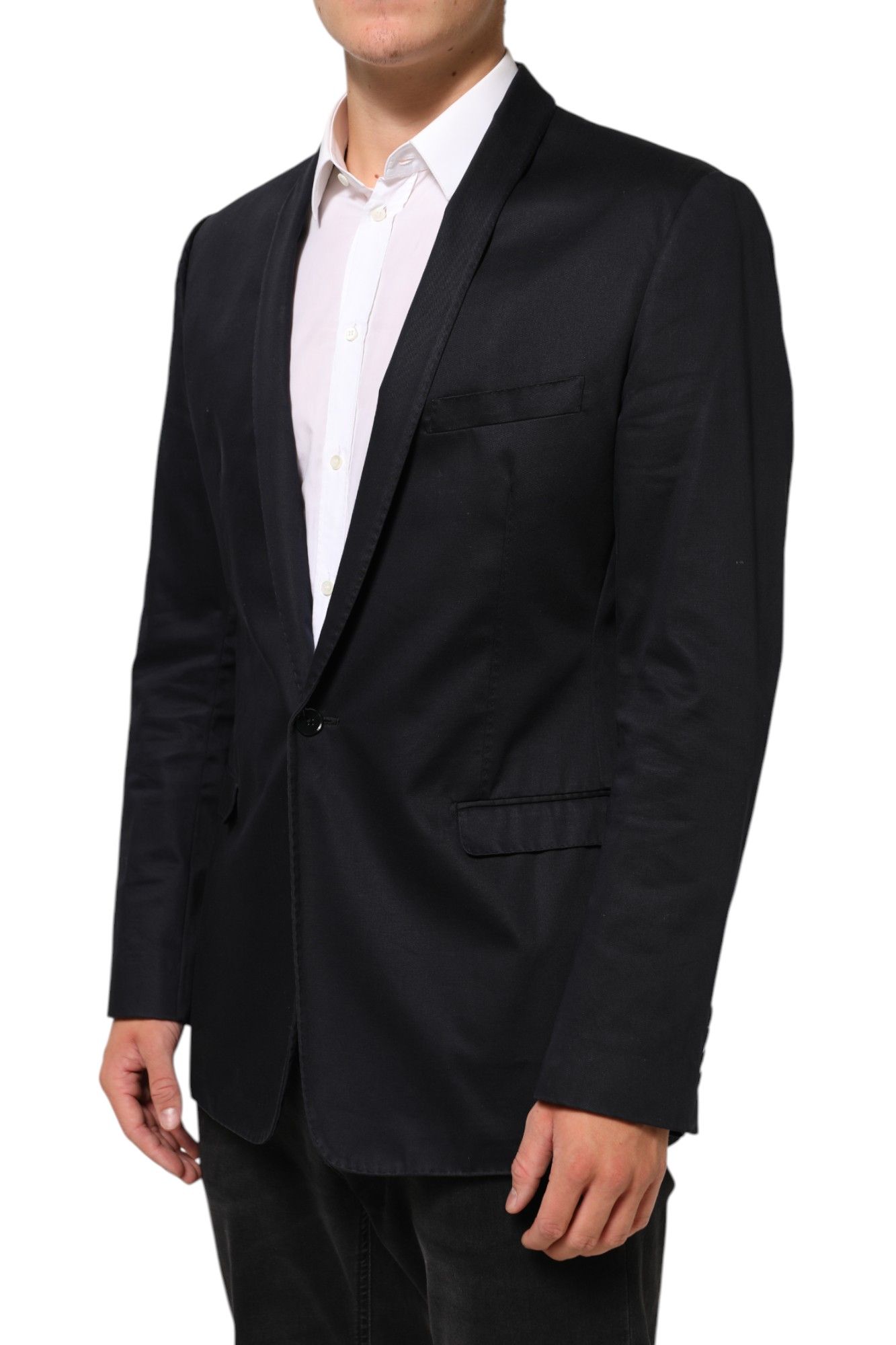 Cotton 1 Button Suit Jacket Men's Blazer (Pre-Owned) - Dolce & Gabbana - Modalova