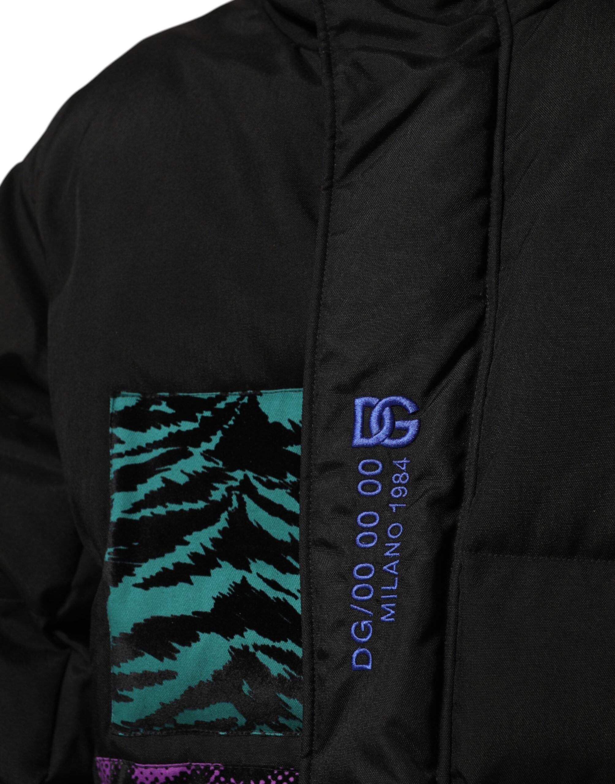 Nylon Puffer Men Full Zip Men's Jacket - Dolce & Gabbana - Modalova