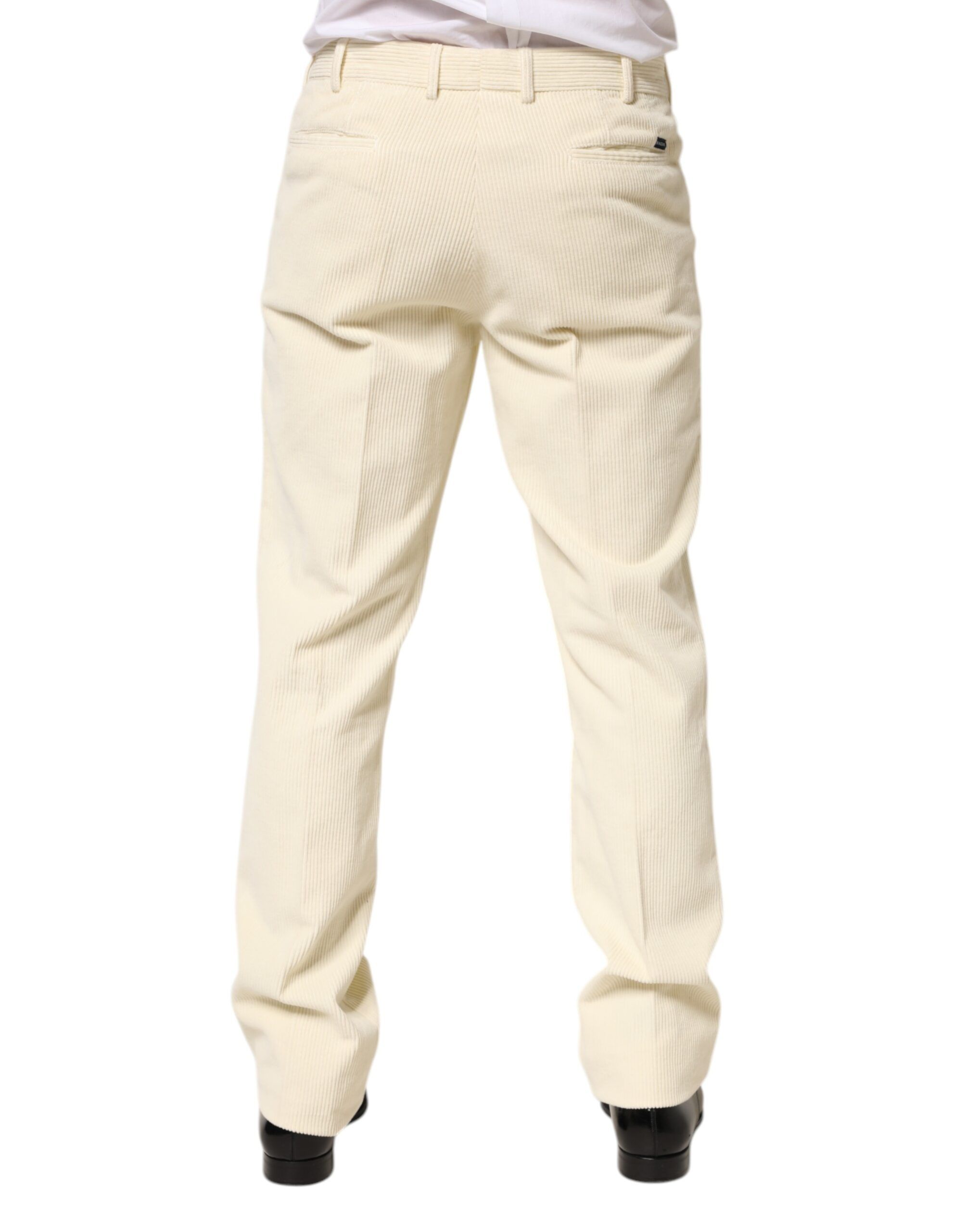Corduroy Cotton Straight Men Trouser Men's Pants - Burberry - Modalova