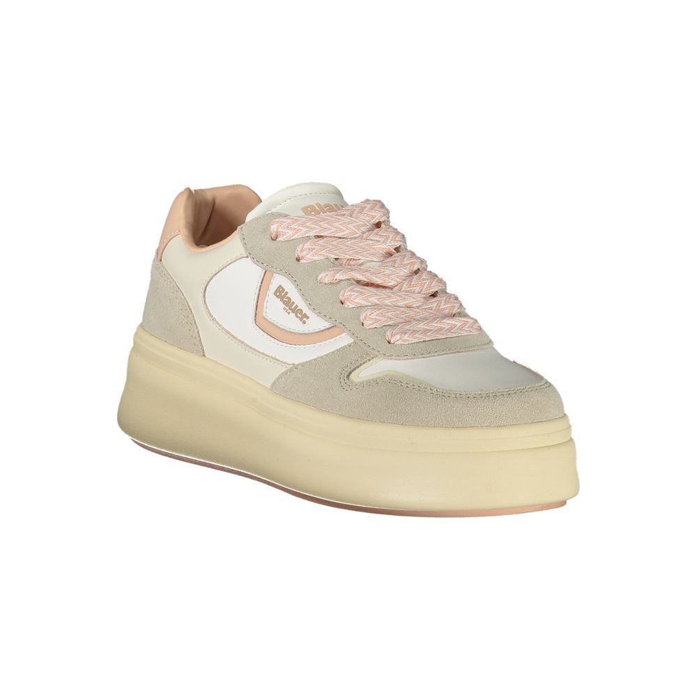 Bianco Polyurethane Women Women's Sneaker - Blauer - Modalova