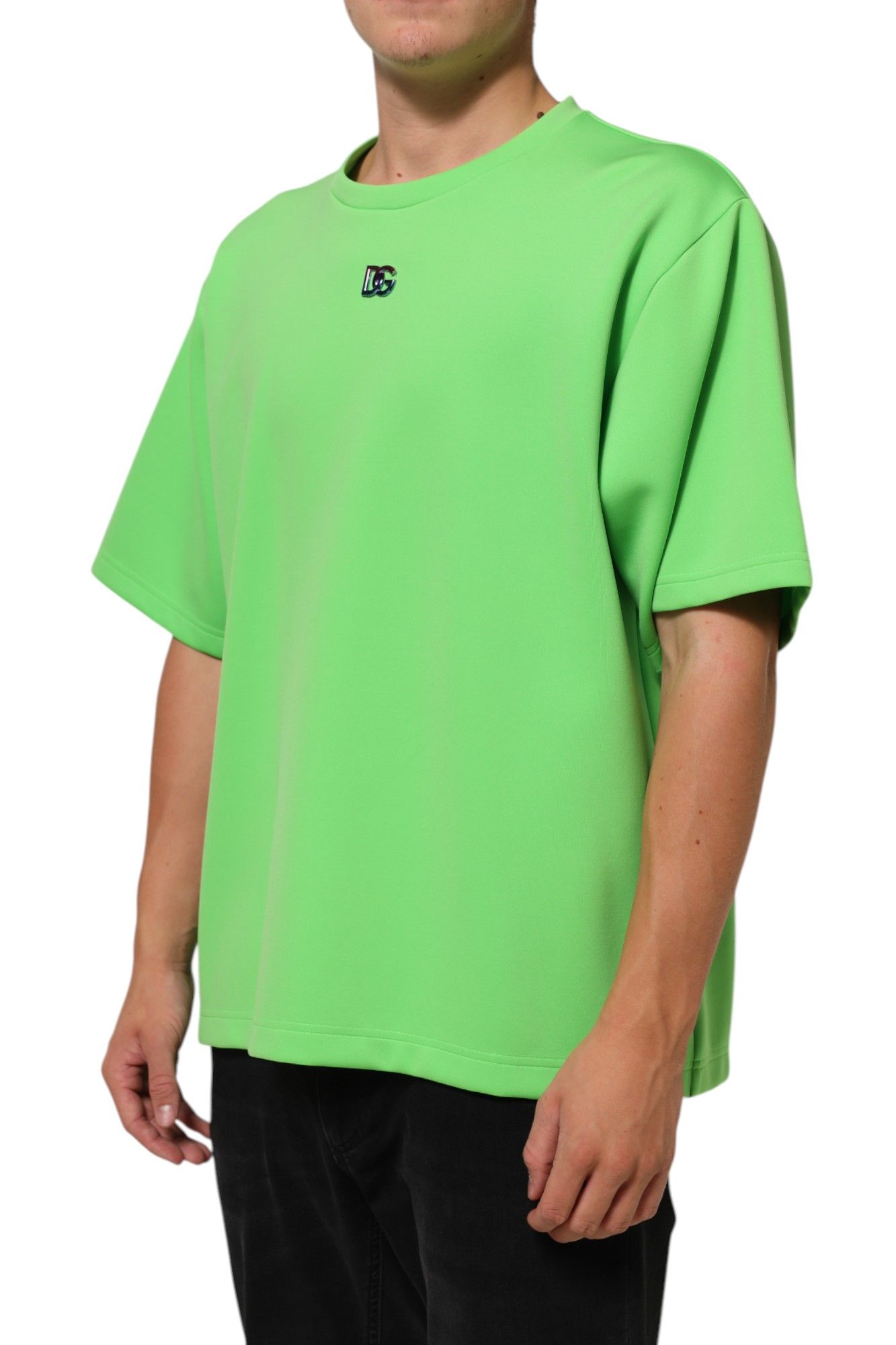 Logo Crew Neck Short Sleeves Men's T-shirt - Dolce & Gabbana - Modalova