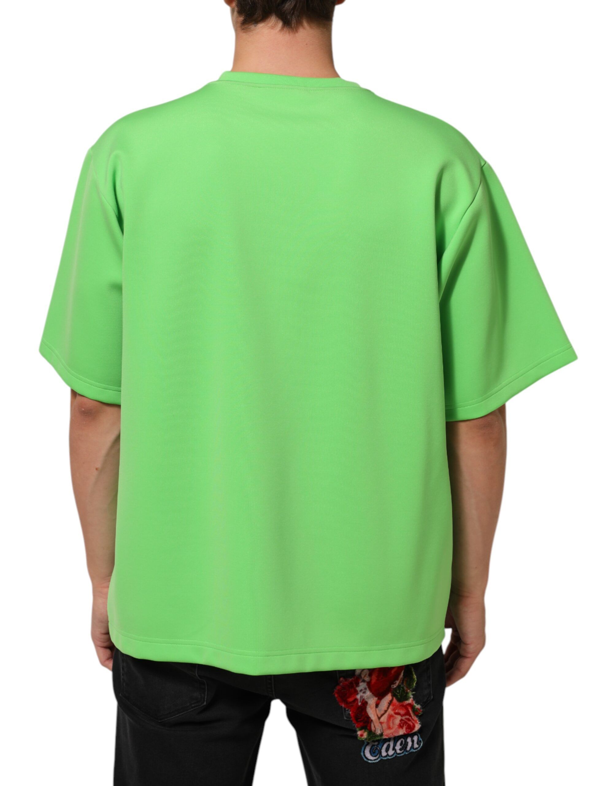 Logo Crew Neck Short Sleeves Men's T-shirt - Dolce & Gabbana - Modalova