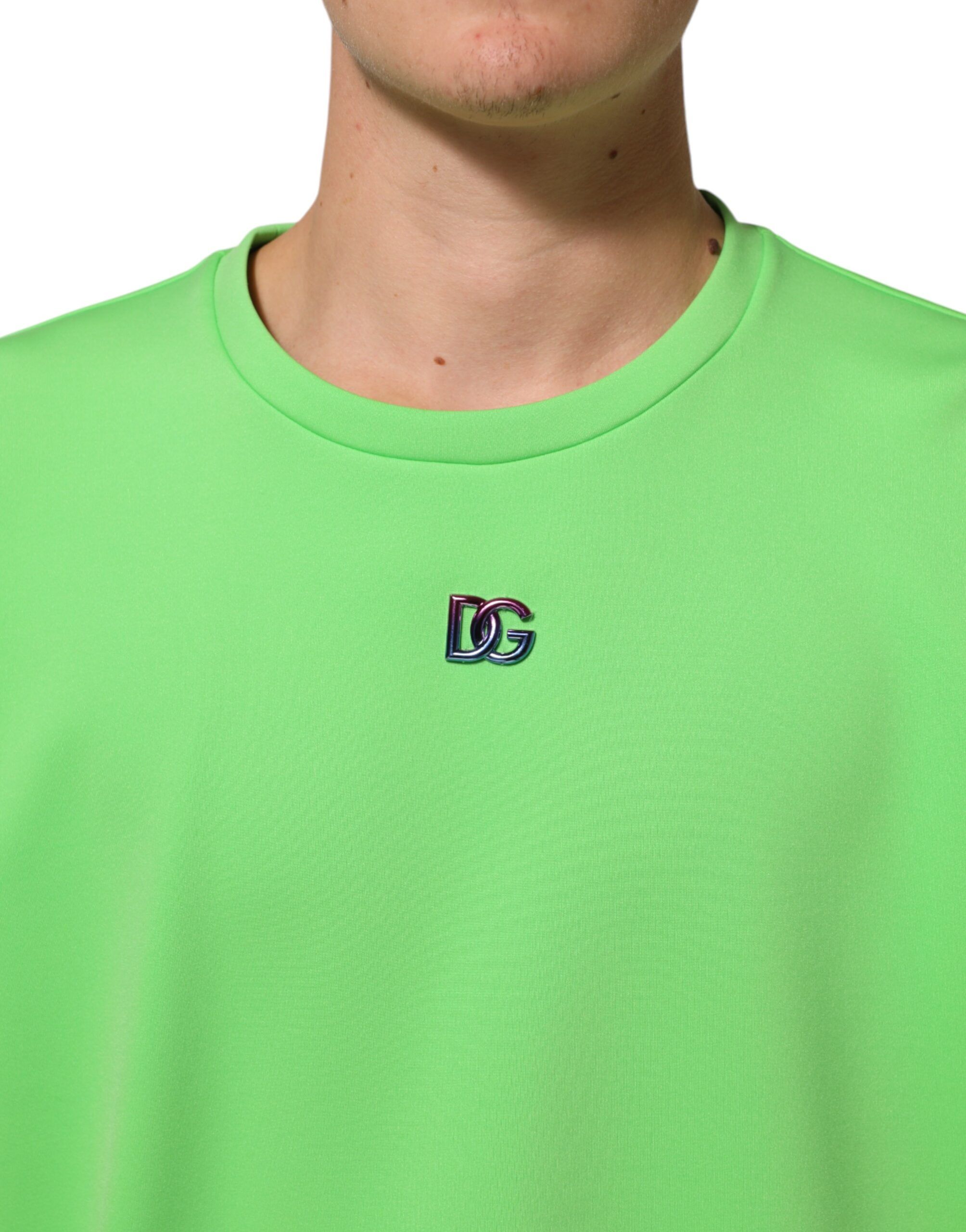 Logo Crew Neck Short Sleeves Men's T-shirt - Dolce & Gabbana - Modalova