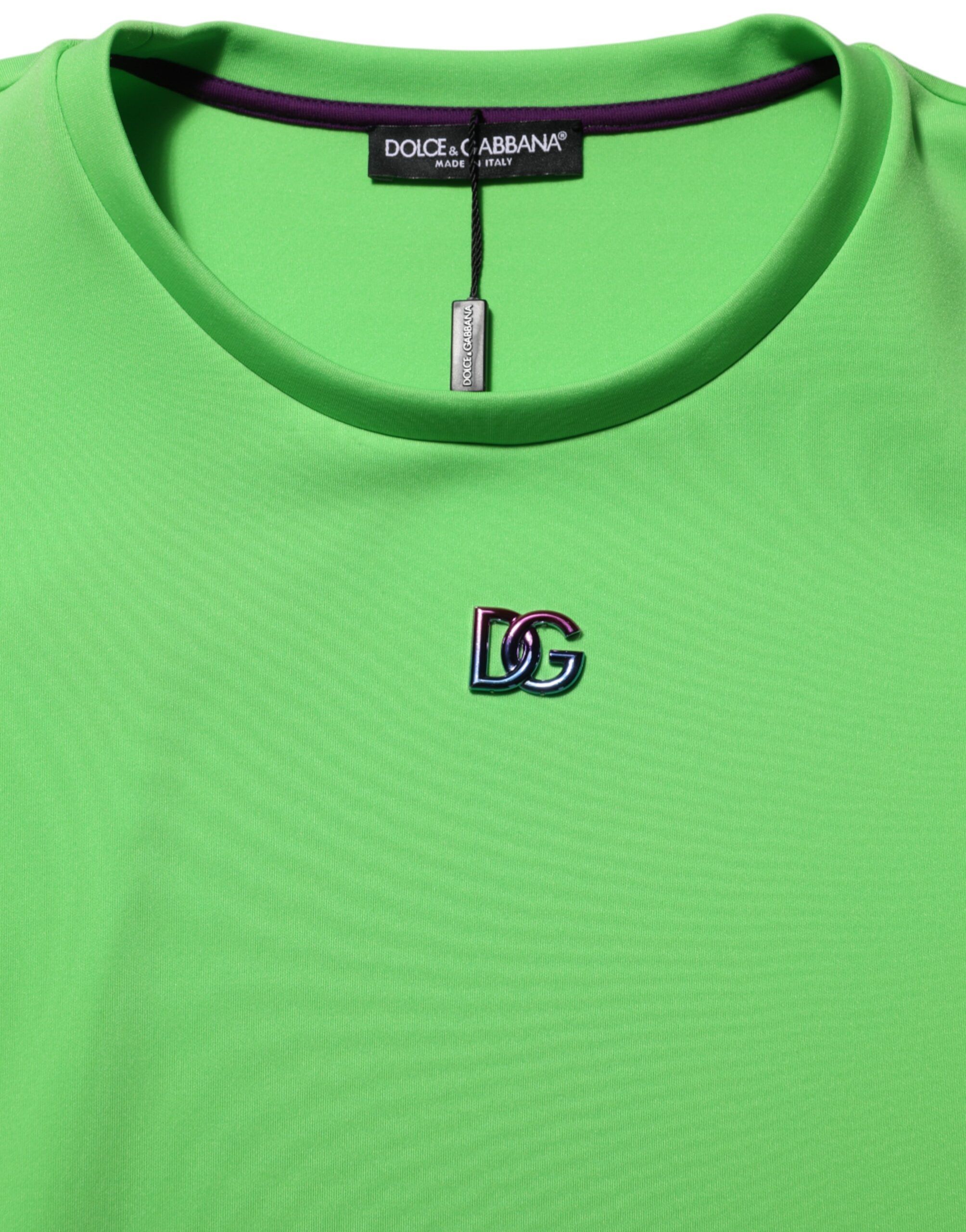 Logo Crew Neck Short Sleeves Men's T-shirt - Dolce & Gabbana - Modalova