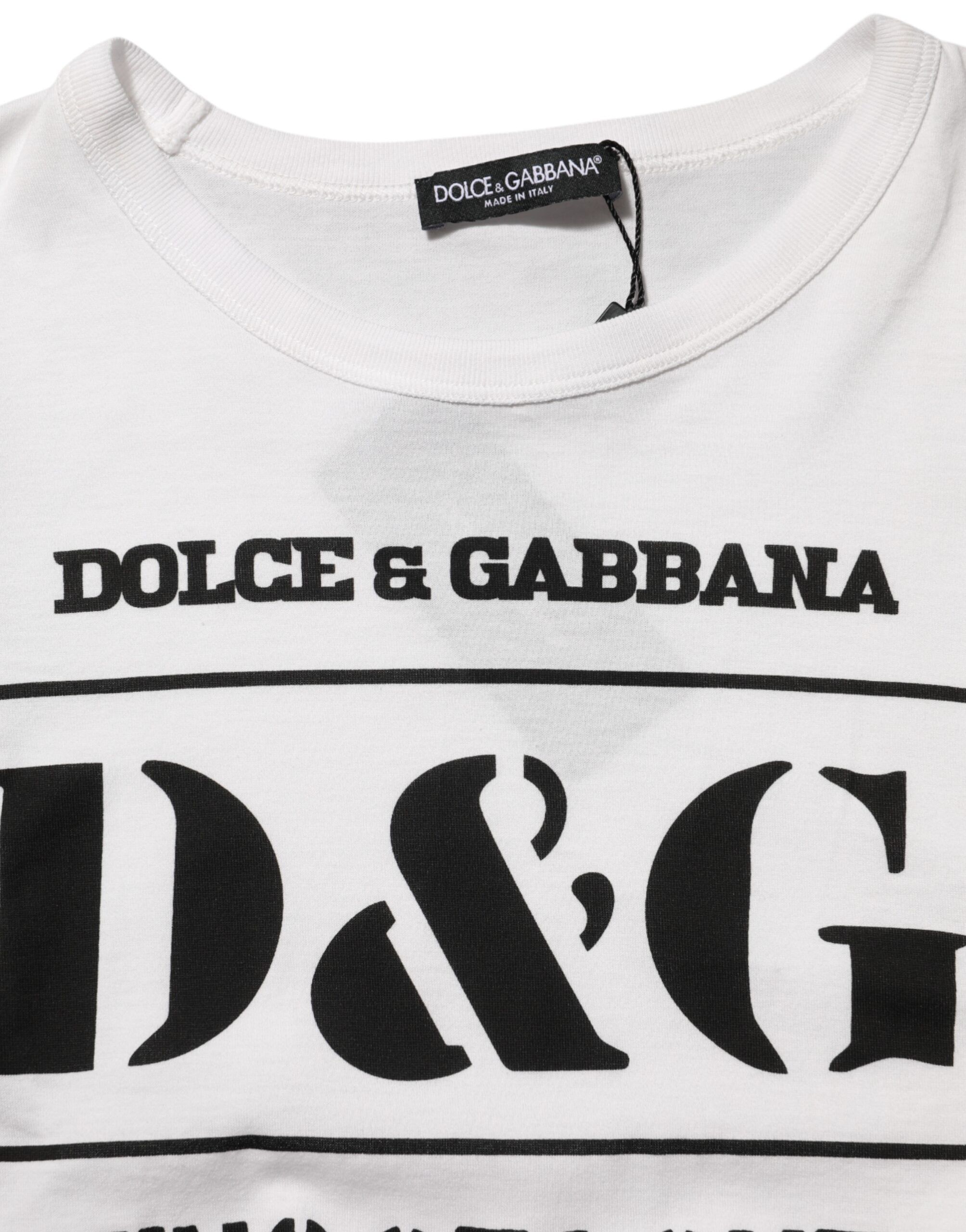 Logo Camouflage Crew Neck Men Men's T-shirt - Dolce & Gabbana - Modalova