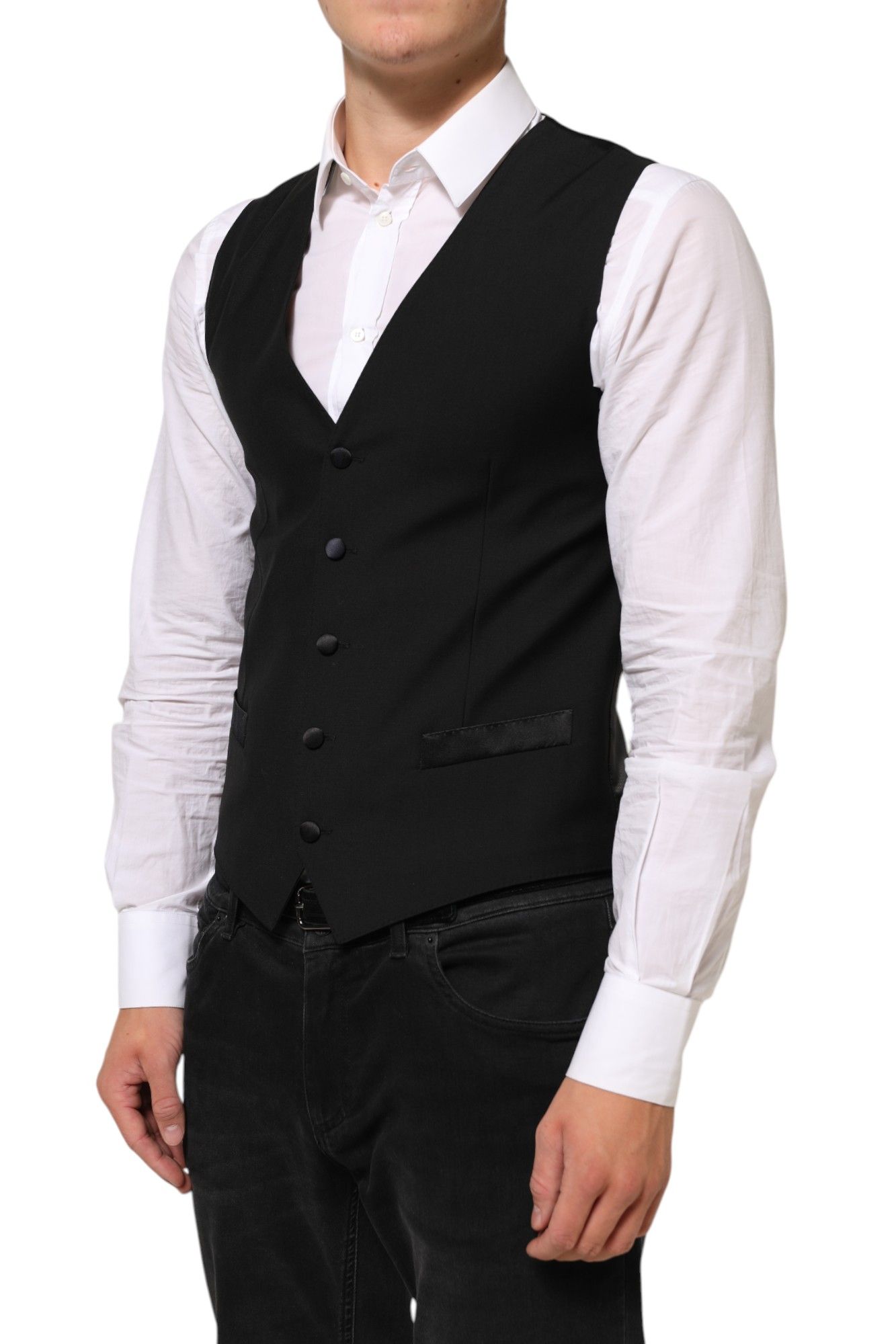 Wool Dress Formal Men Waistcoat Men's Vest - Dolce & Gabbana - Modalova