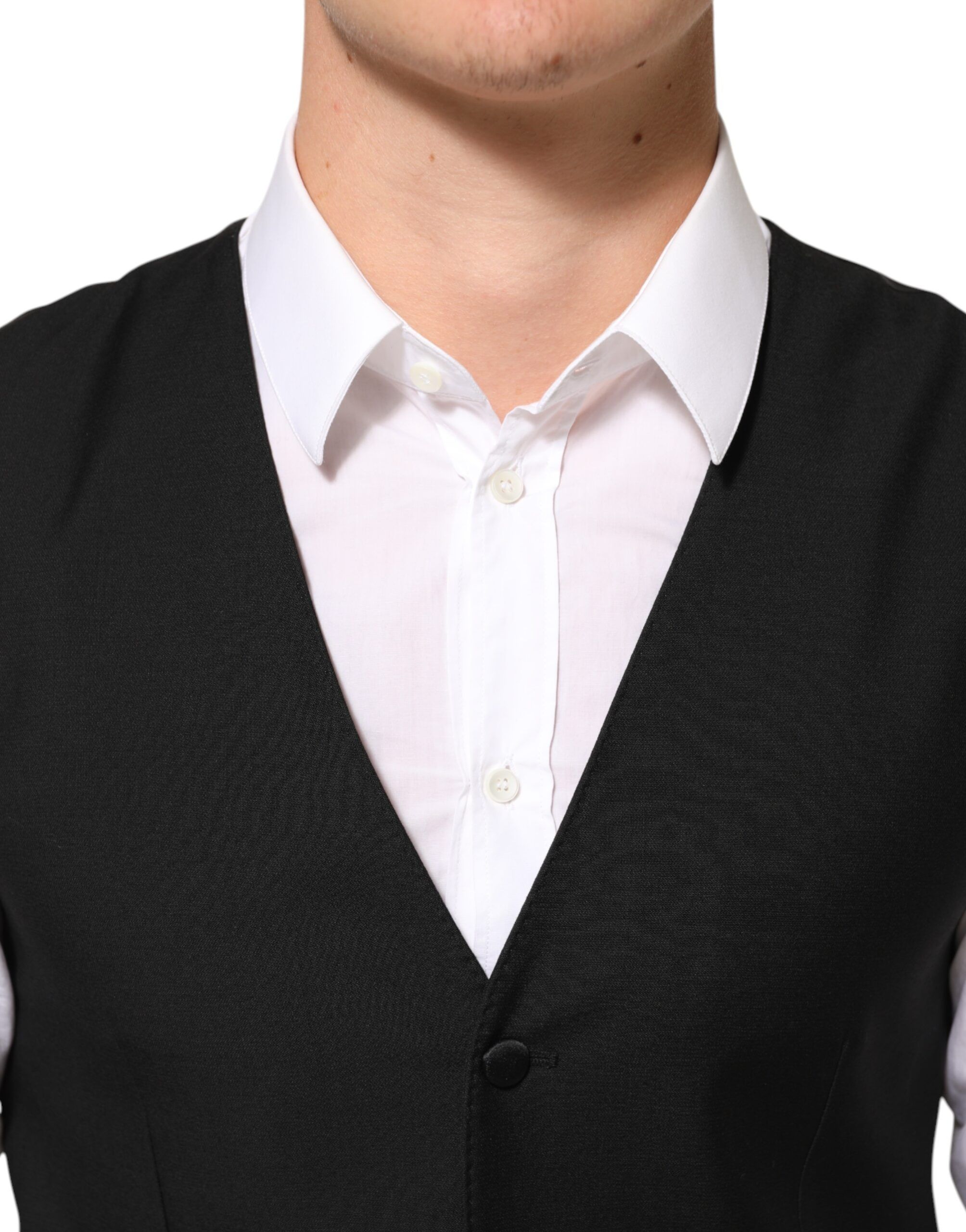 Wool Dress Formal Men Waistcoat Men's Vest - Dolce & Gabbana - Modalova