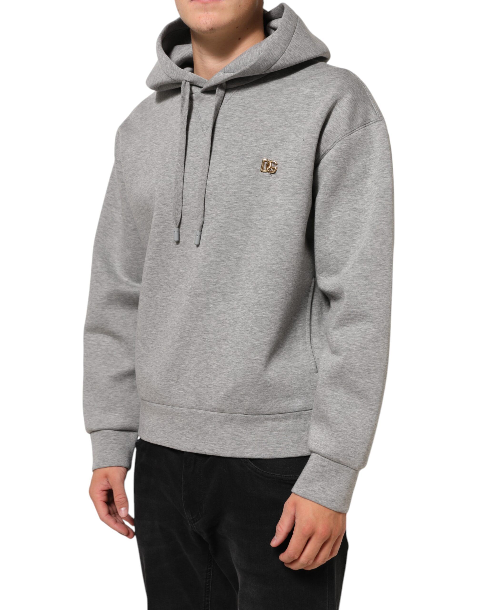 Logo Cotton Hooded Sweatshirt Men's Sweater (Pre-Owned) - Dolce & Gabbana - Modalova