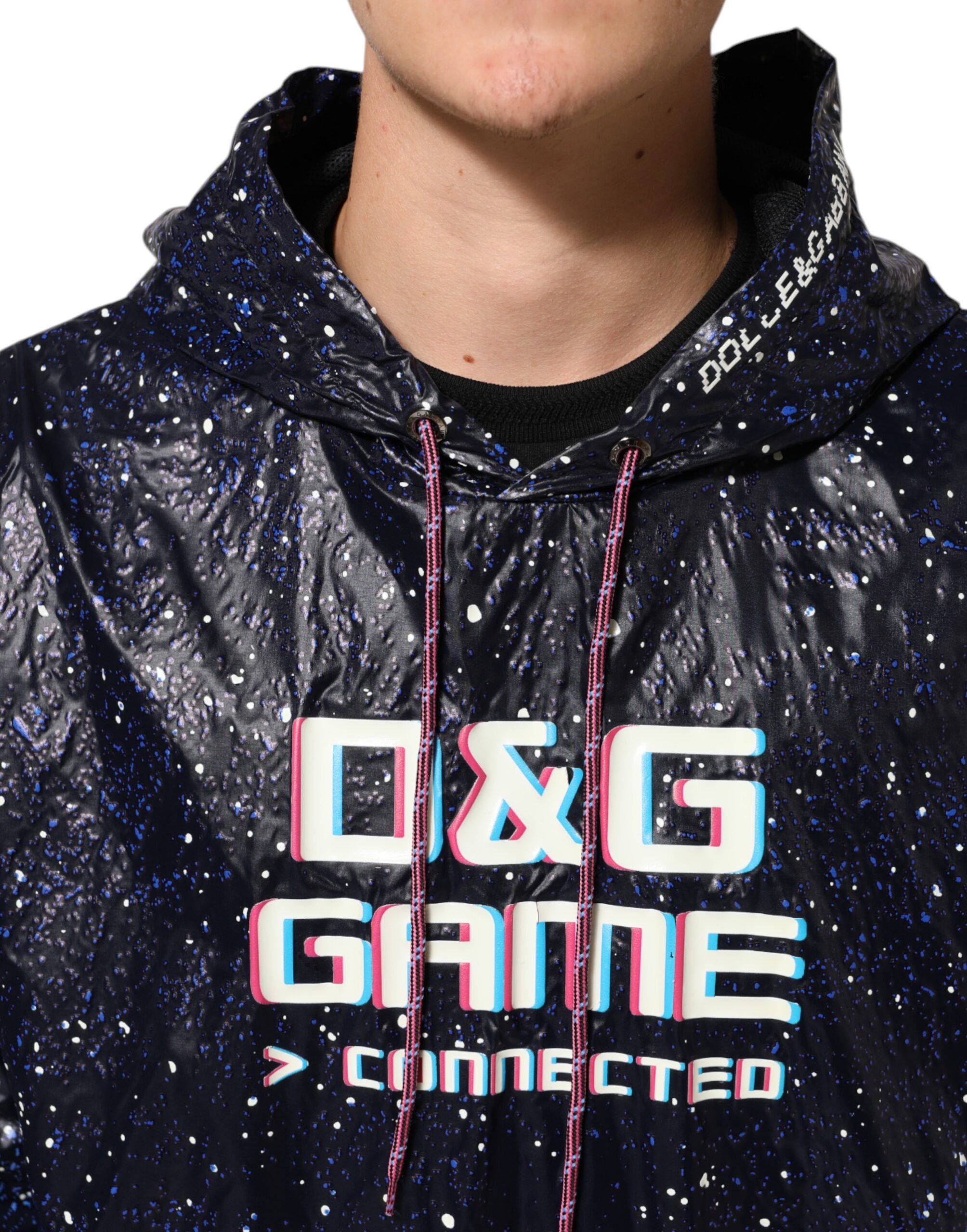 D&G Game Hooded Men Sweatshirt Men's Sweater - Dolce & Gabbana - Modalova
