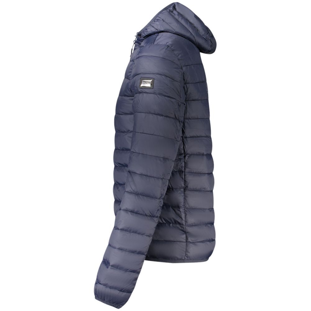 Blu Polyester Men Men's Jacket - Cavalli Class - Modalova