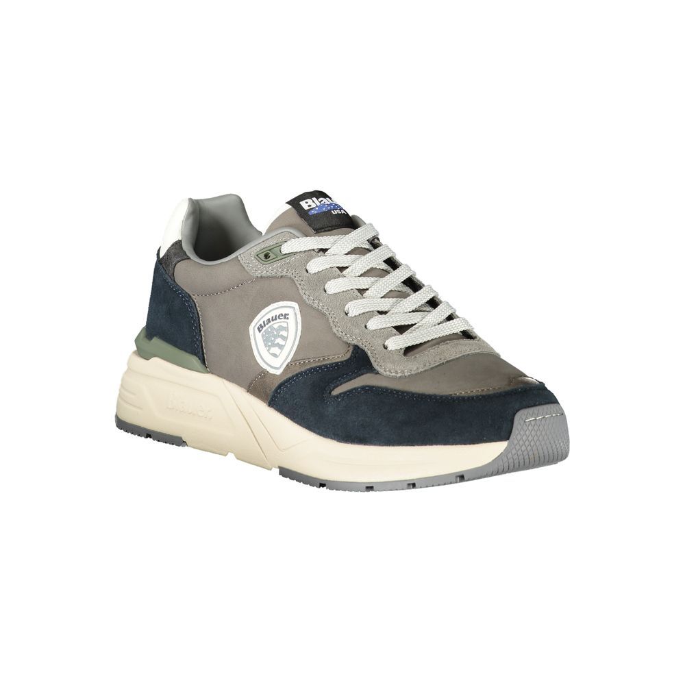 Grigio Polyurethane Men Men's Sneaker - Blauer - Modalova