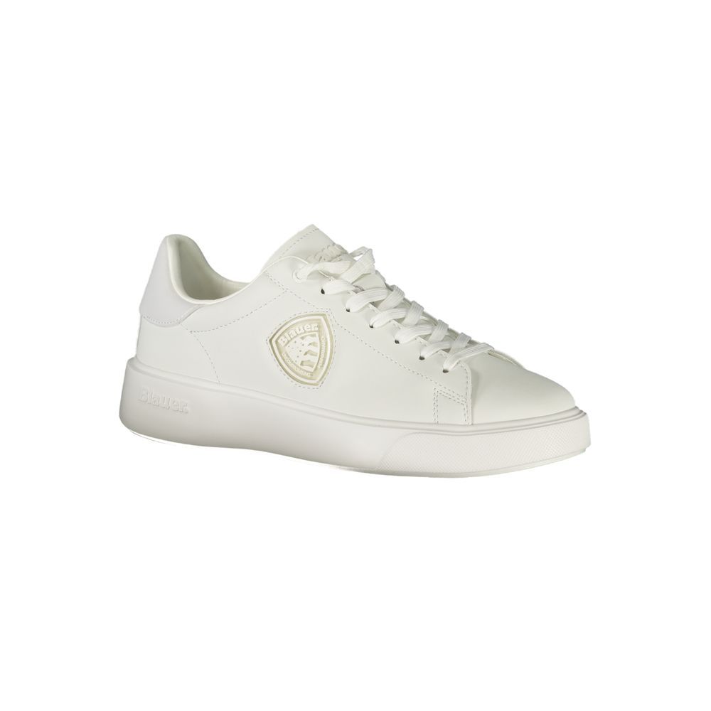 Bianco Poliestere Mens Men's Sneaker - Blauer - Modalova