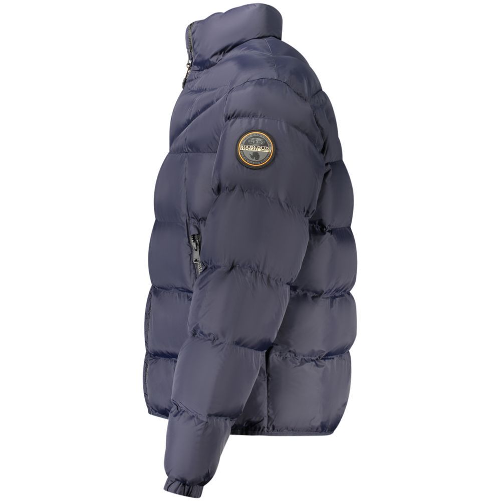 Blu Poliammide Men's Men's Jacket - Napapijri - Modalova