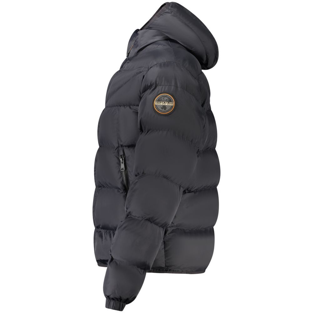 Nero Poliammide Men's Men's Jacket - Napapijri - Modalova