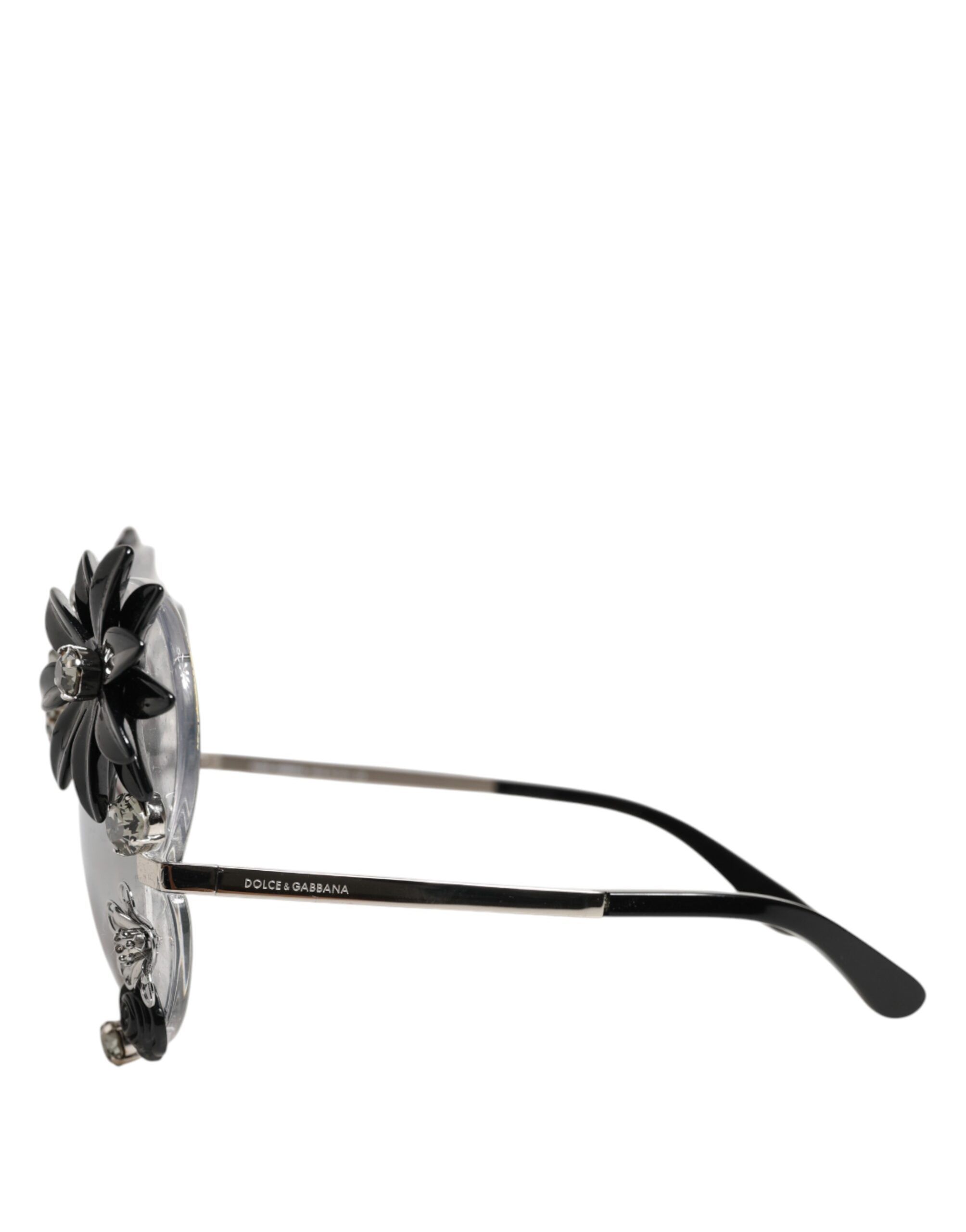 DG4292 Round Crystal Flowers Women's Sunglasses (Pre-Owned) - Dolce & Gabbana - Modalova
