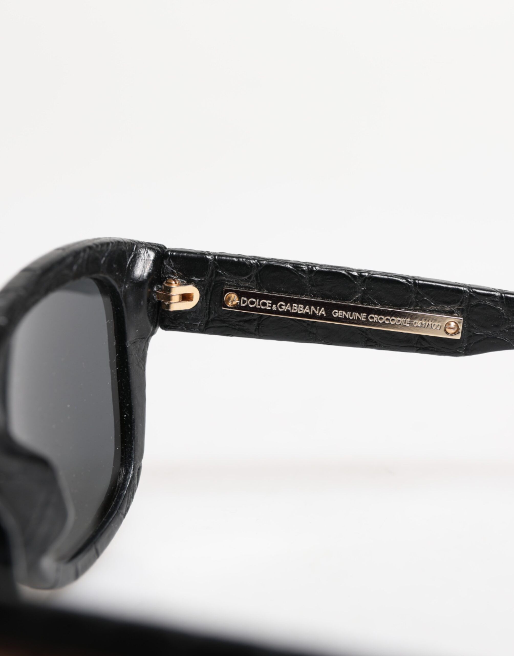 DG4177 Leather Frame Tinted Lens Women's Sunglasses - Dolce & Gabbana - Modalova