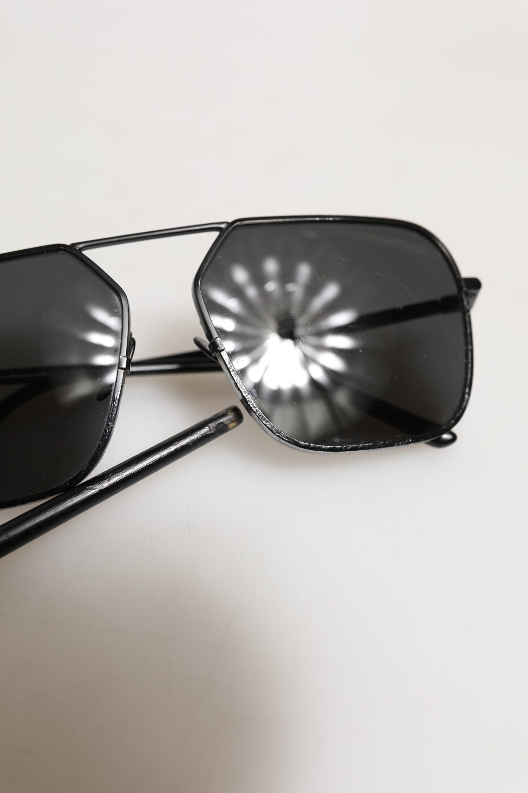 Metal Frame Square Lenses Shades Eyewear Women's Sunglasses (Pre-Owned) - Dolce & Gabbana - Modalova