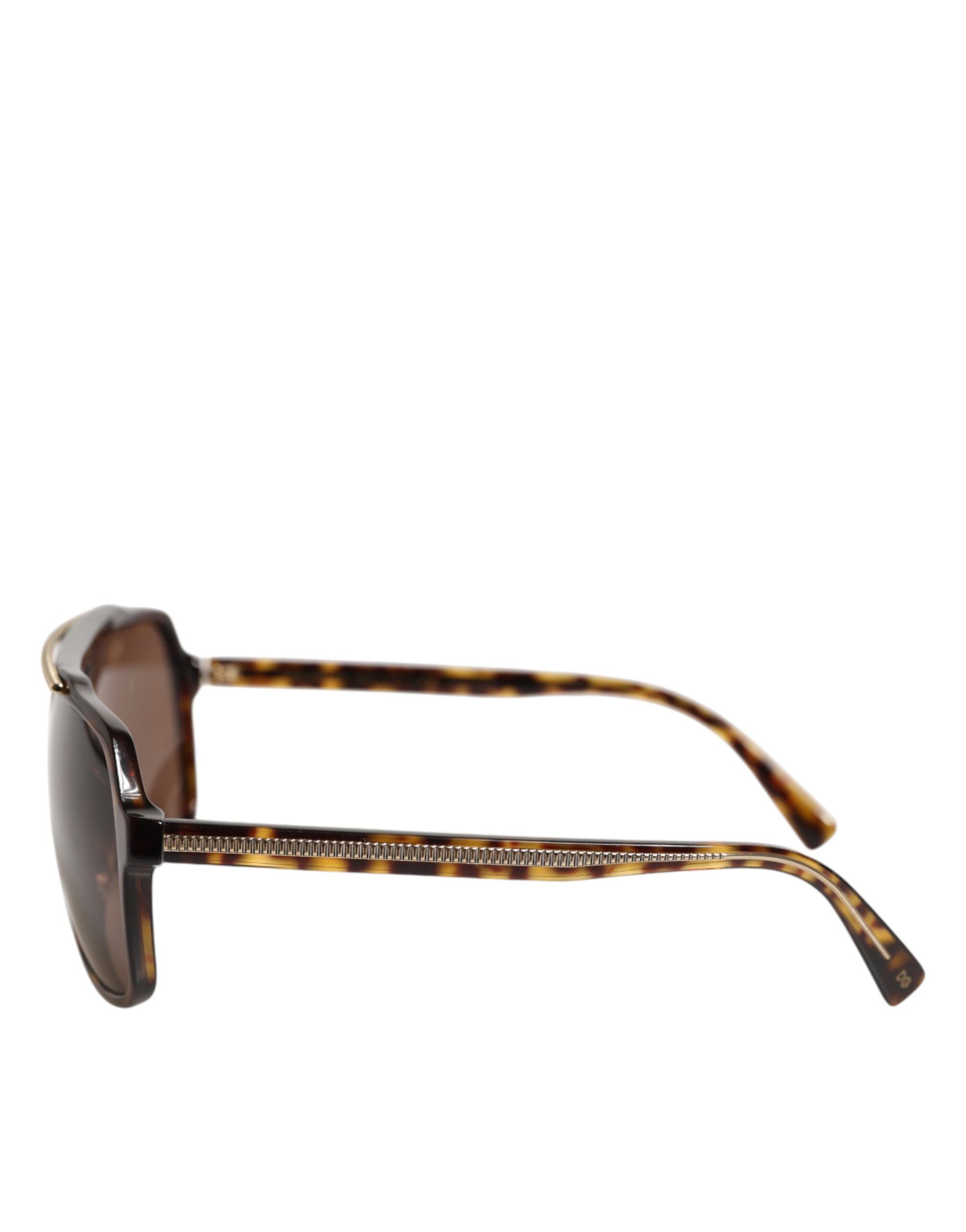 Dark Tortoise Shell Pilot Frame Women's Sunglasses (Pre-Owned) - Dolce & Gabbana - Modalova