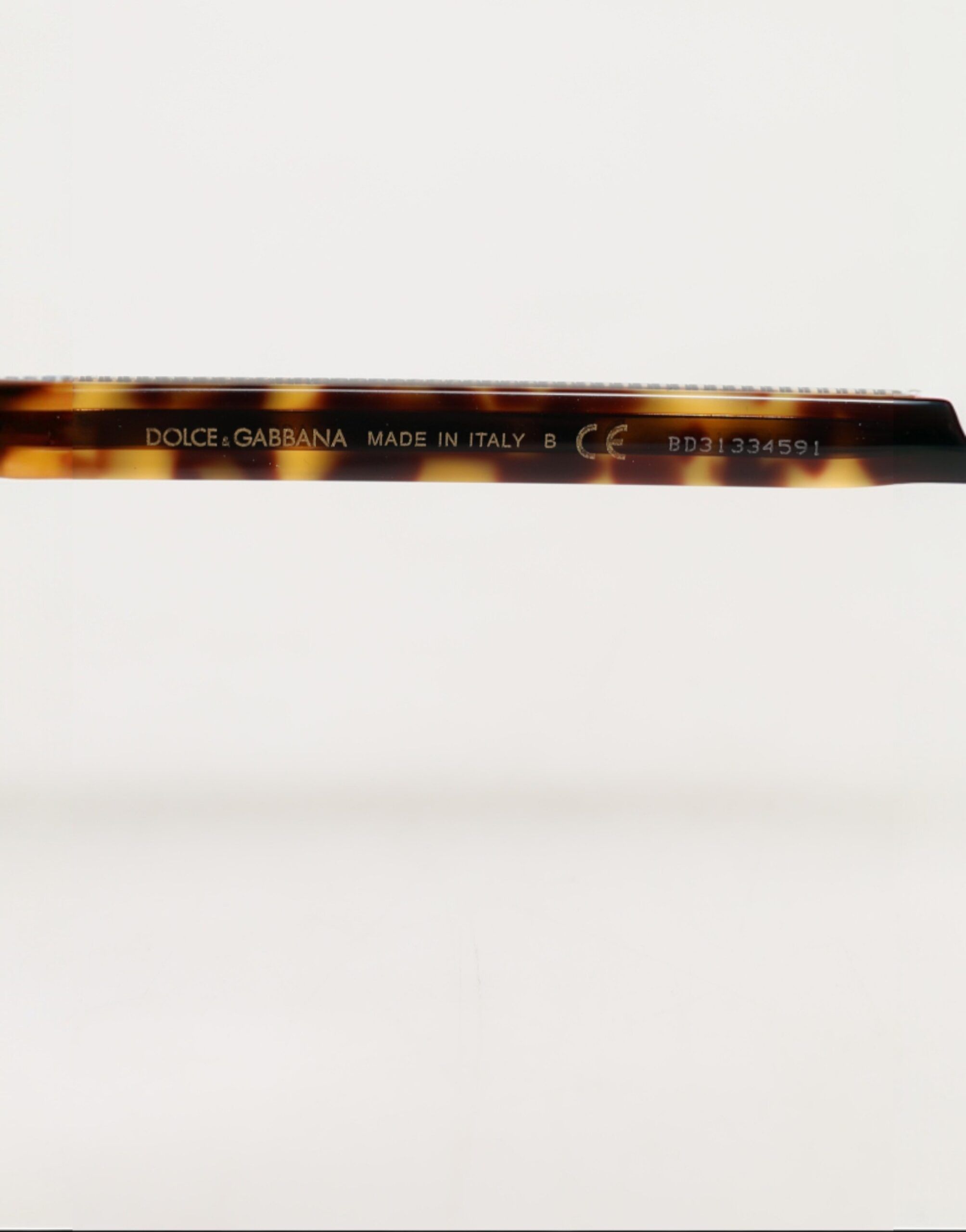 Dark Tortoise Shell Pilot Frame Women's Sunglasses (Pre-Owned) - Dolce & Gabbana - Modalova