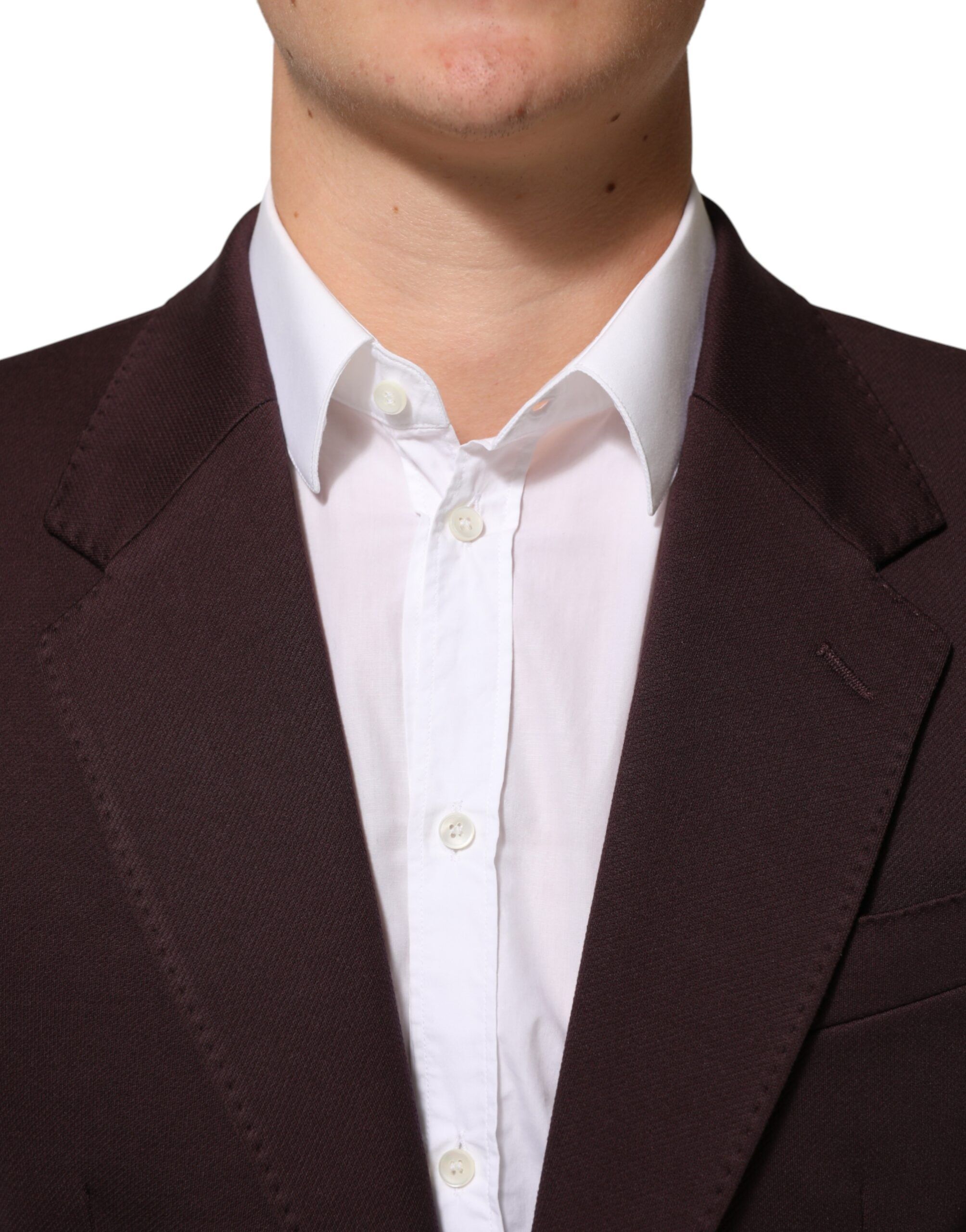 Cotton 2 Buttons Suit Jacket Men's Blazer - Dolce & Gabbana - Modalova