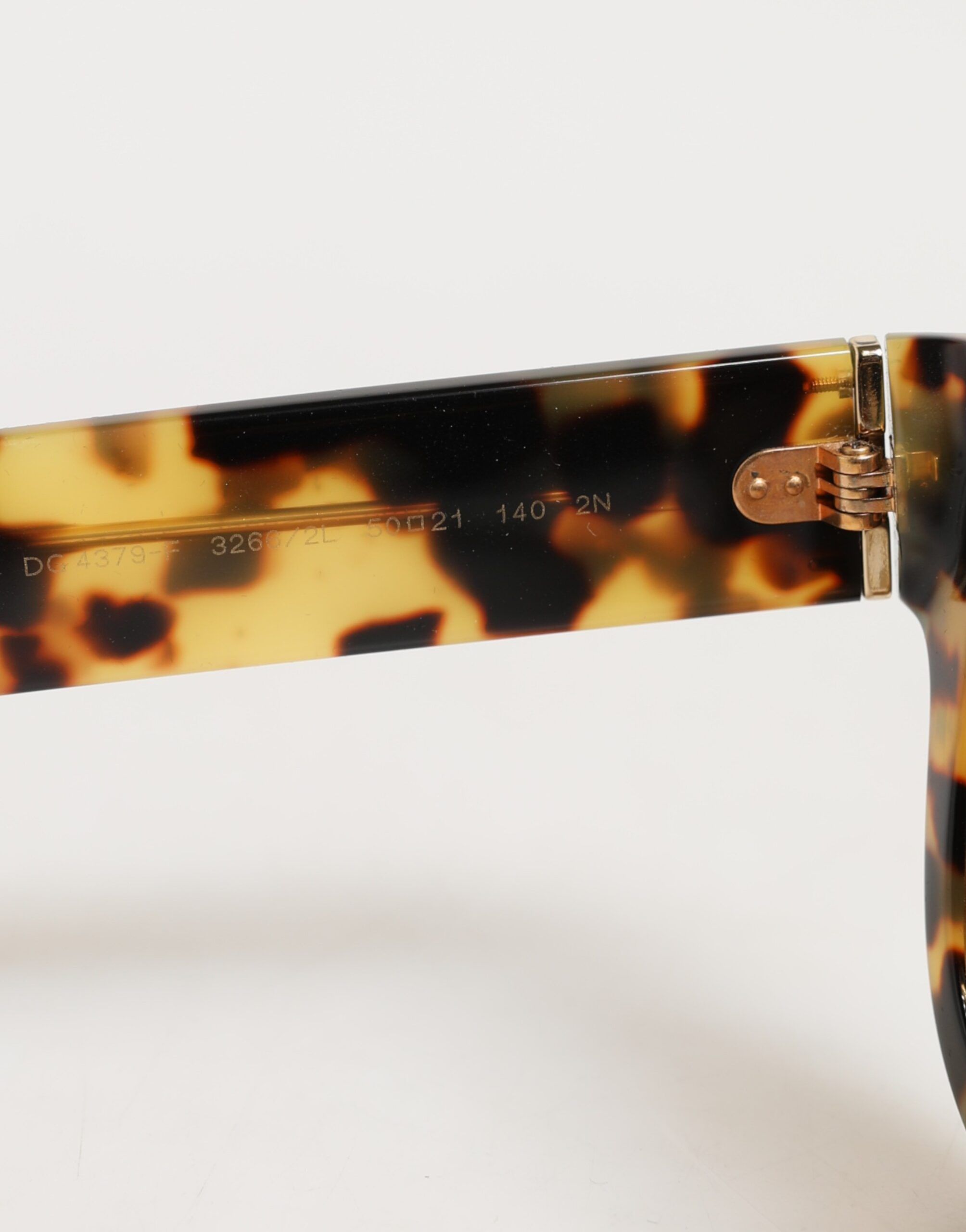 DG4379F Tortoiseshell Gradient Acetate Shades Sunglasses - Dolce & Gabbana - Modalova