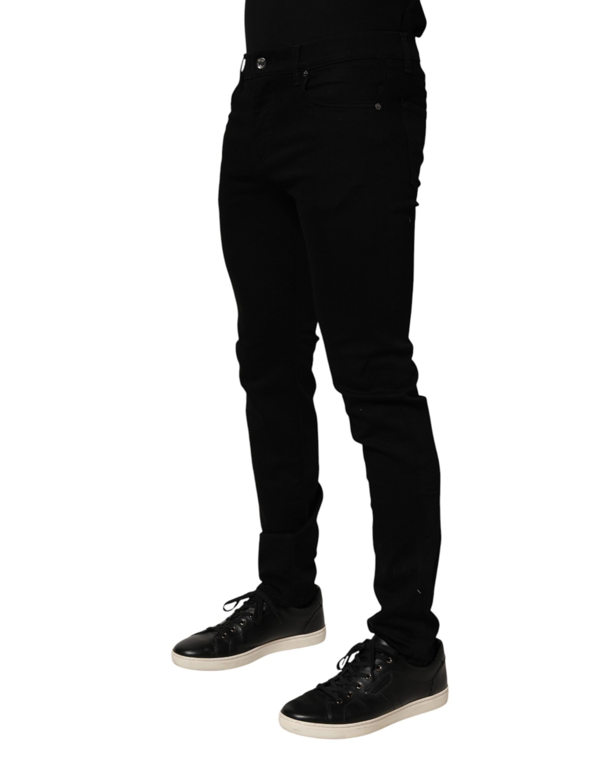 Cotton Stretch Slim Fit Men Denim Men's Jeans - Dolce & Gabbana - Modalova