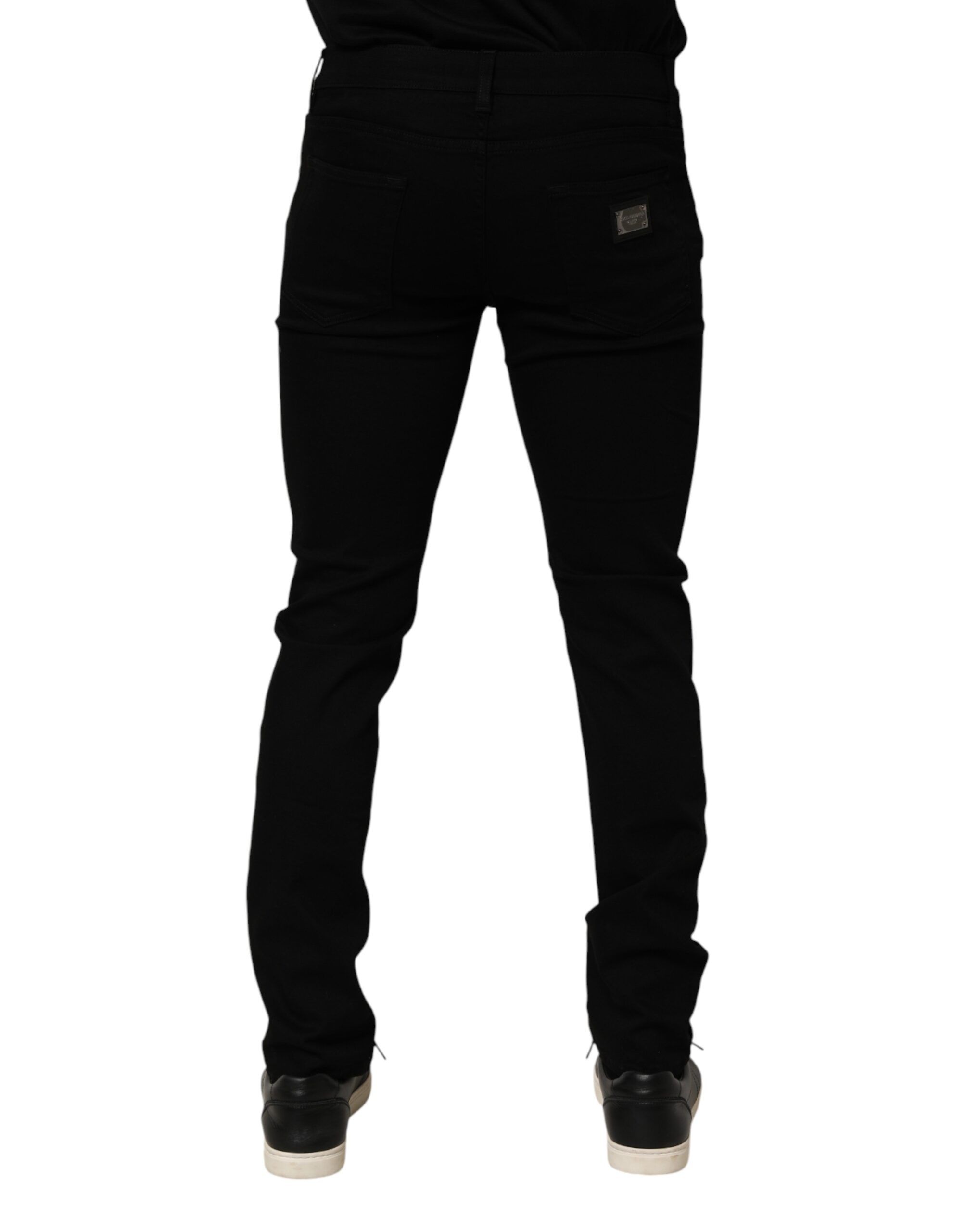 Cotton Stretch Slim Fit Men Denim Men's Jeans - Dolce & Gabbana - Modalova