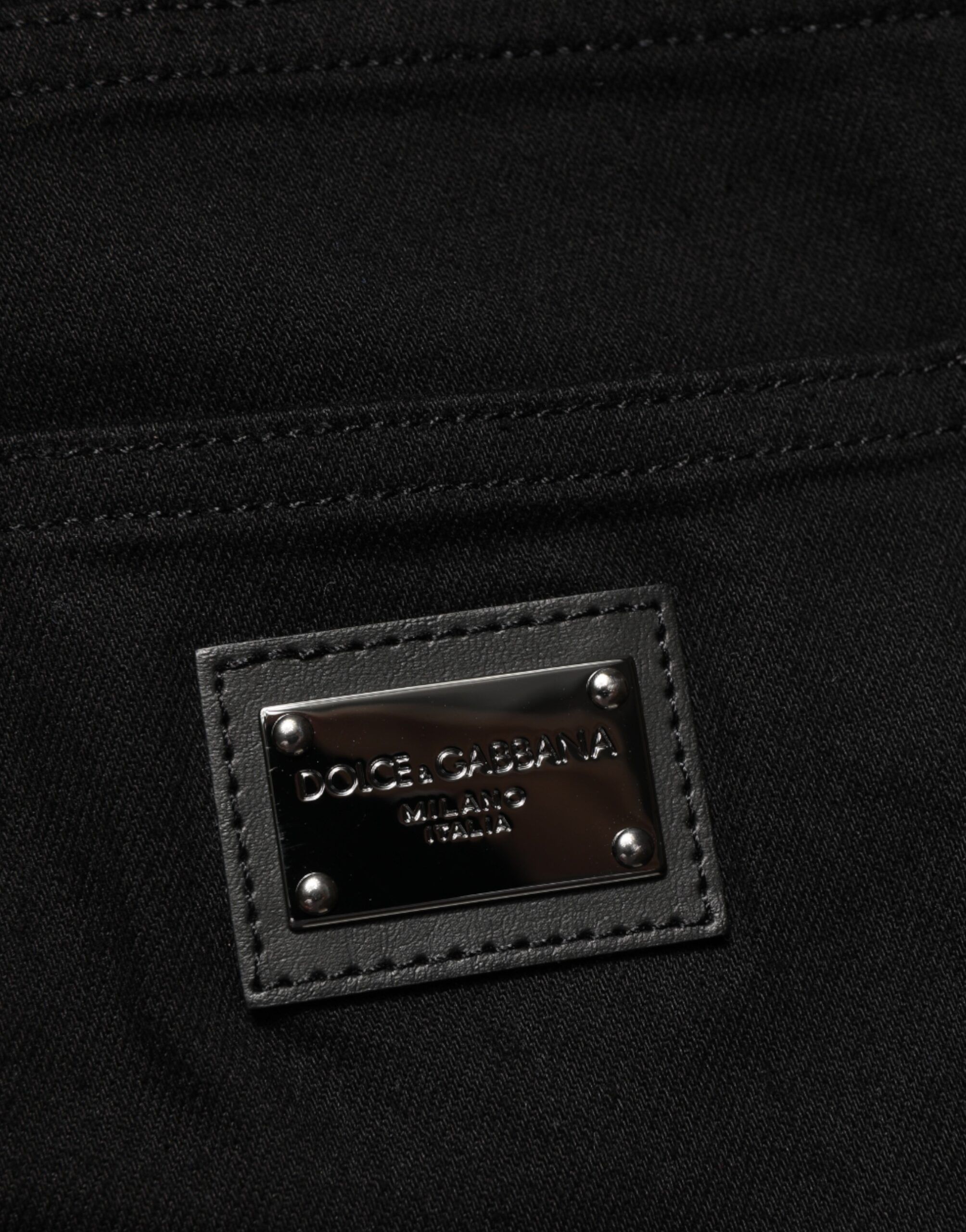 Cotton Stretch Slim Fit Men Denim Men's Jeans - Dolce & Gabbana - Modalova