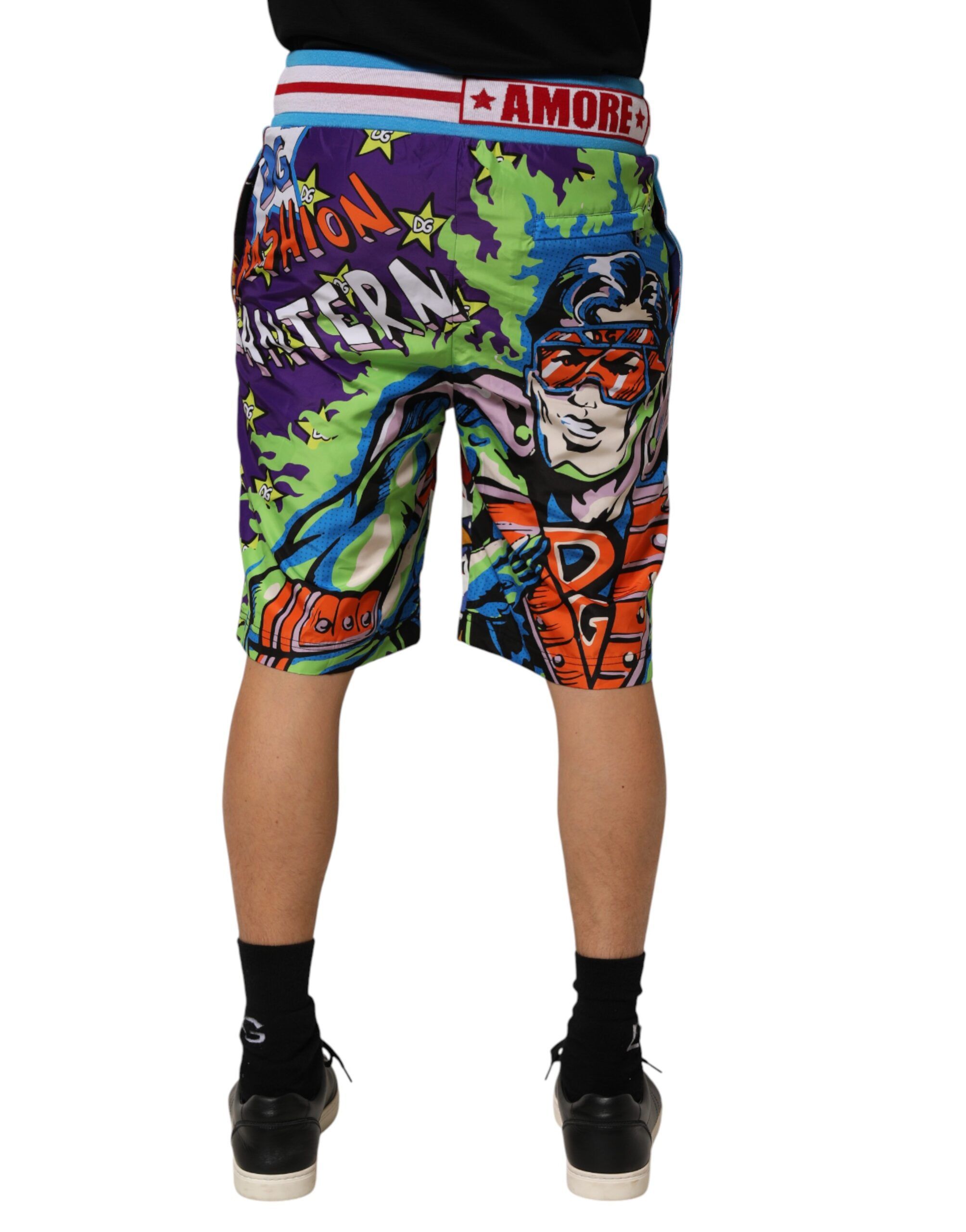 Captain Sicily Men Bermuda Men's Shorts - Dolce & Gabbana - Modalova