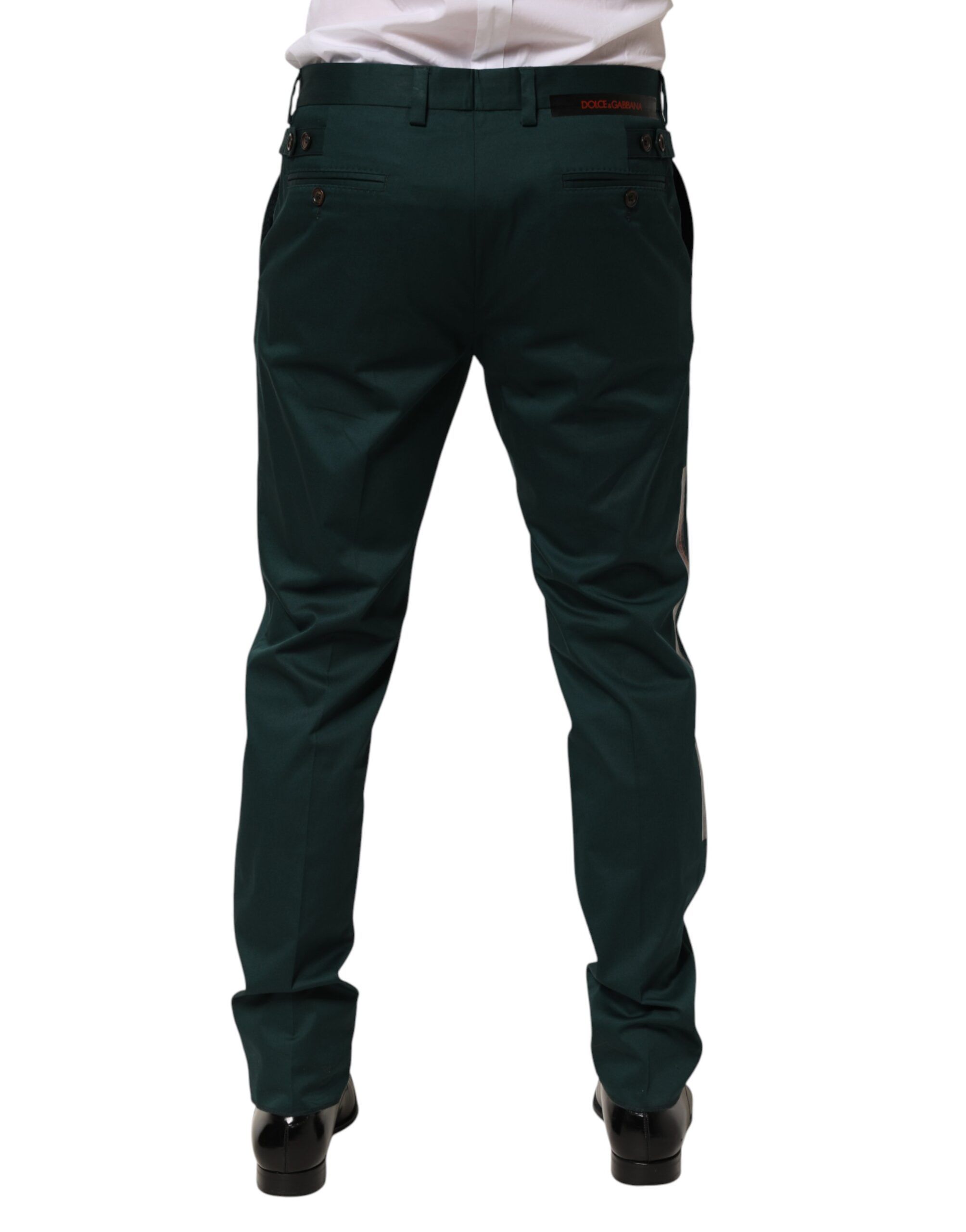 Cotton Formal Dress Men Trouser Men's Pants - Dolce & Gabbana - Modalova