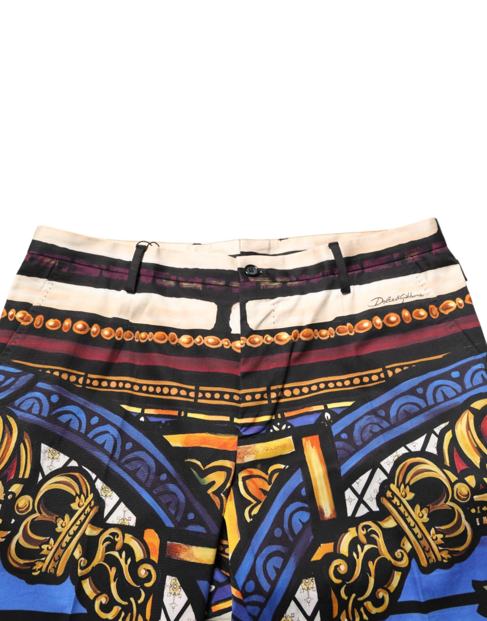 Julias Ceasar Print Tapered Men's Pants - Dolce & Gabbana - Modalova