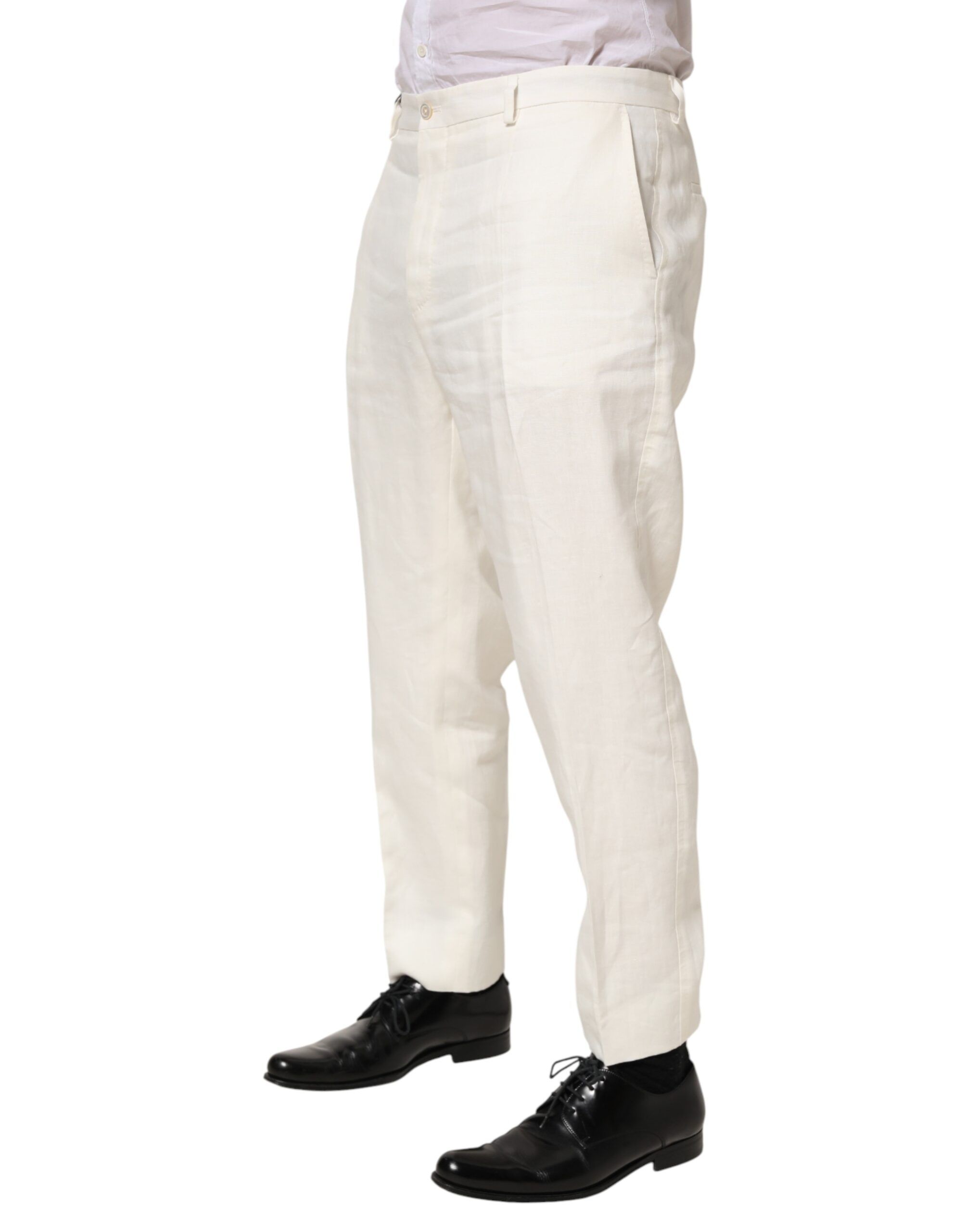Linen Formal Dress Men Trouser Men's Pants (Pre-Owned) - Dolce & Gabbana - Modalova