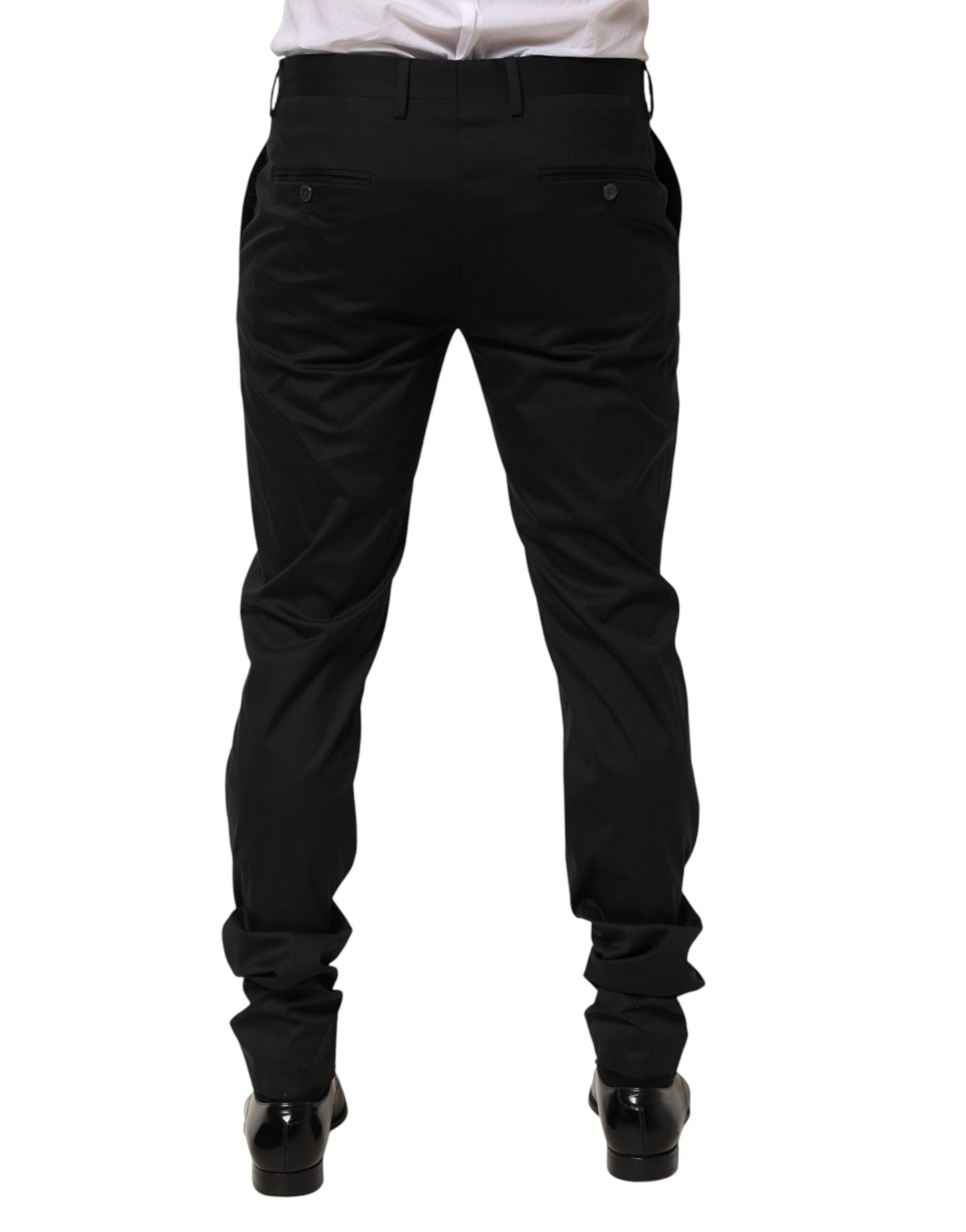 Cotton Formal Dress Men Trouser Men's Pants - Dolce & Gabbana - Modalova