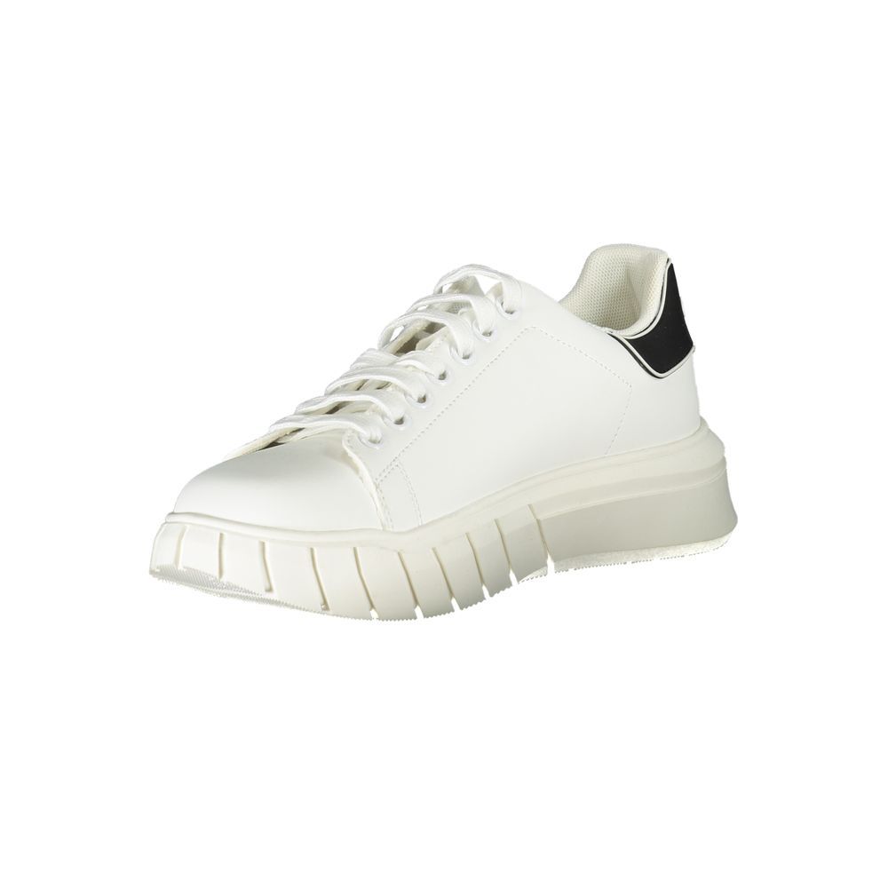 Bianco Polyurethane Men Men's Sneaker - Gaelle Paris - Modalova