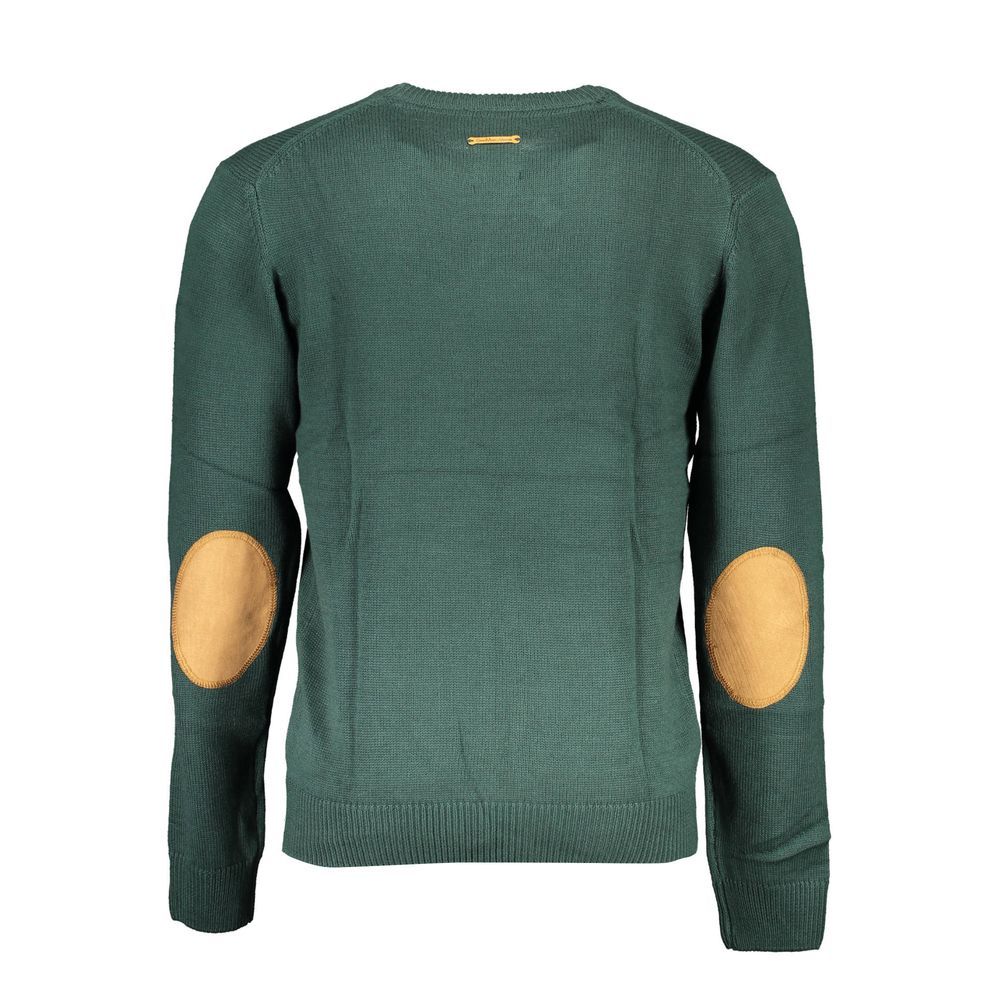 Verde Cotton Men Men's Sweater - Gianmarco Venturi - Modalova