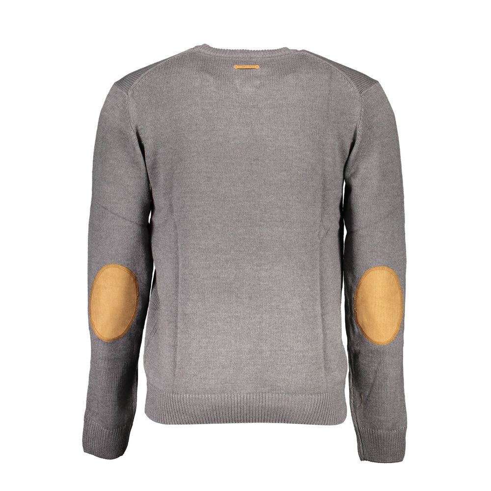 Grigio Cotton Mens Men's Sweater - Gianmarco Venturi - Modalova