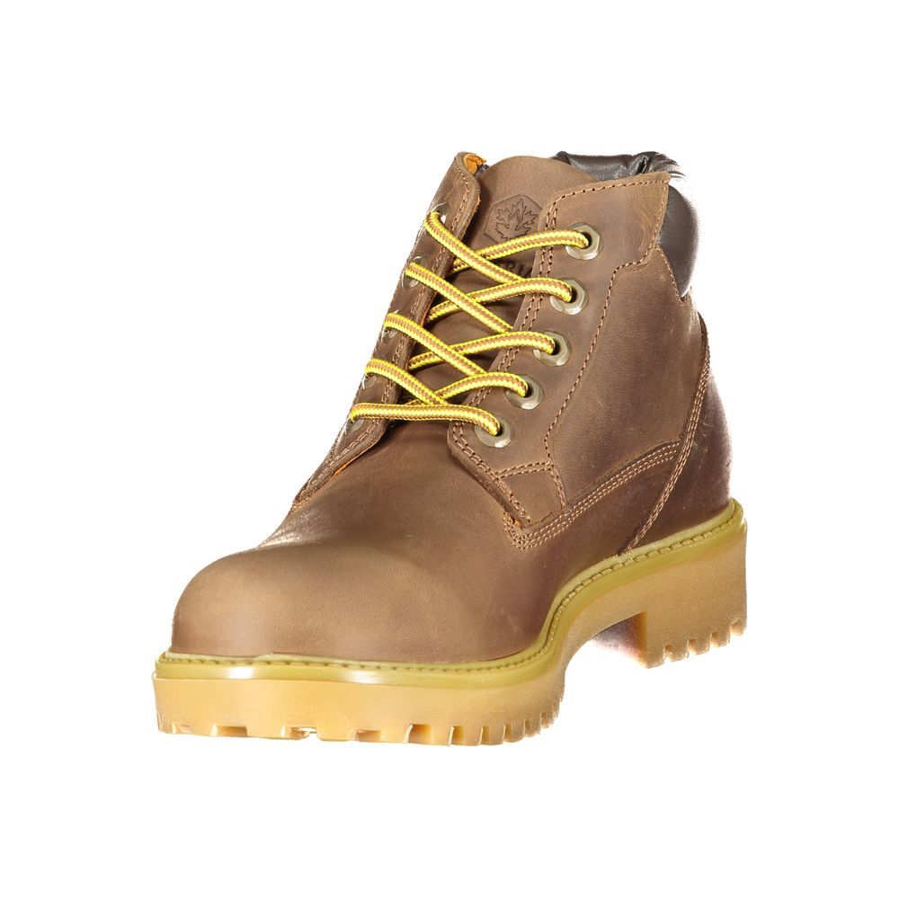 Marrone Leather Men's Men's Sneaker - Lumberjack - Modalova