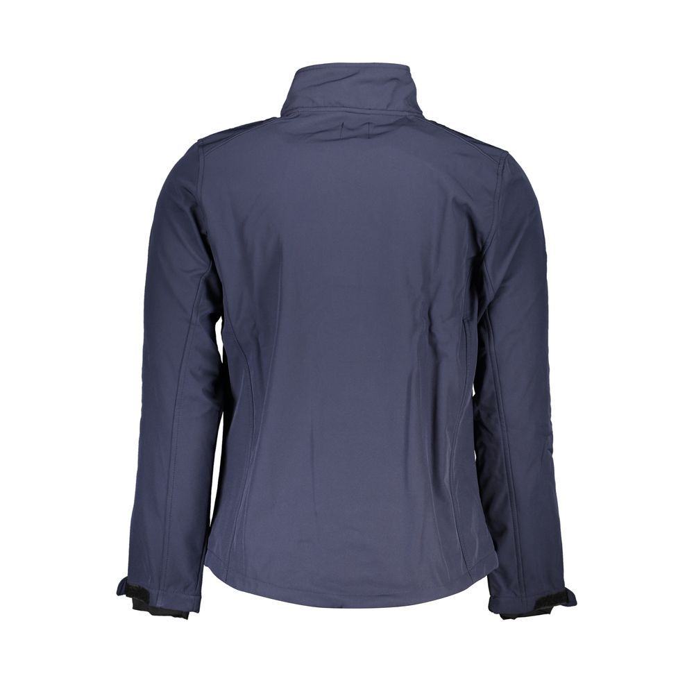 Blu Polyester Men's Men's Jacket - Gianmarco Venturi - Modalova