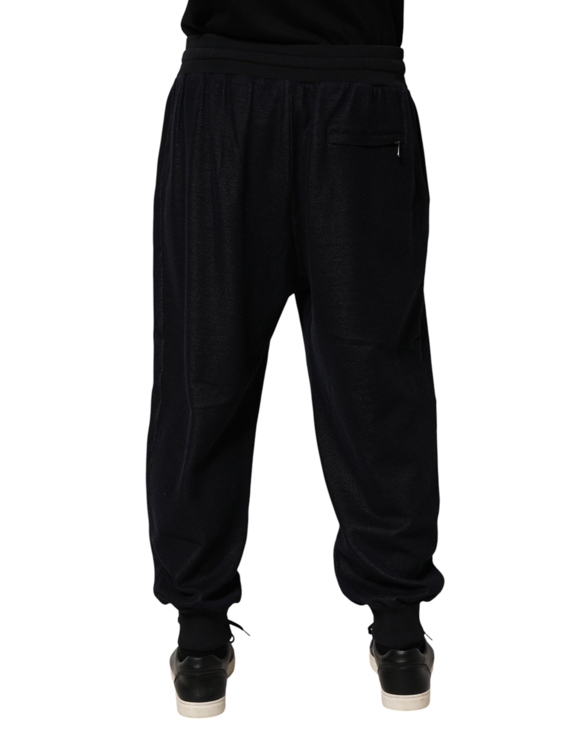 Cotton Blend Drawstring Jogger Jogger Men's Pants - Dolce & Gabbana - Modalova